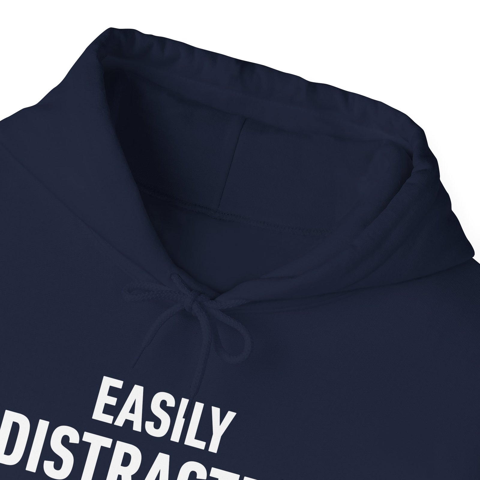 Easily Distracted by Jet Noise - Pullover Hoodie