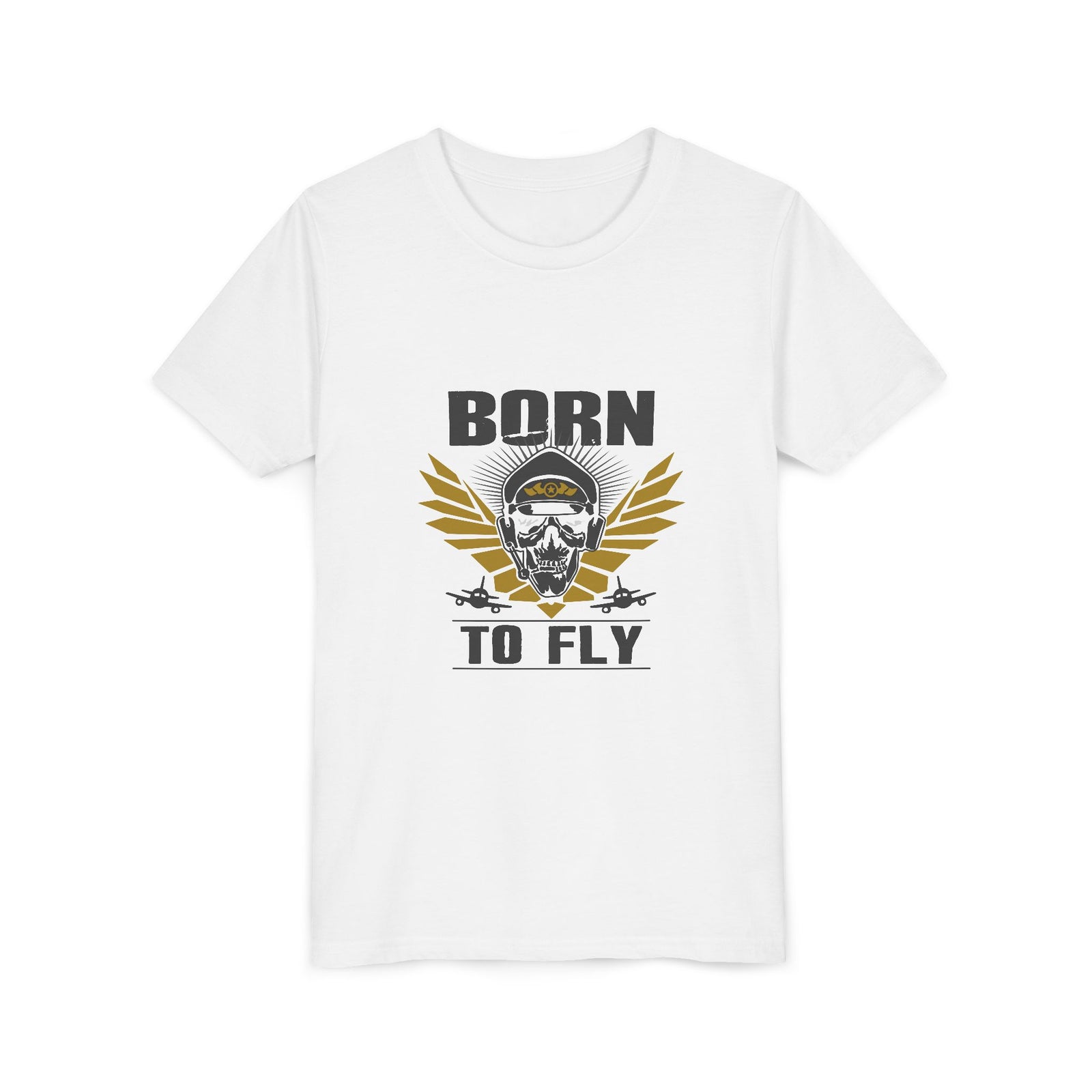 Born To Fly - Unisex Youth Short Sleeve Tee