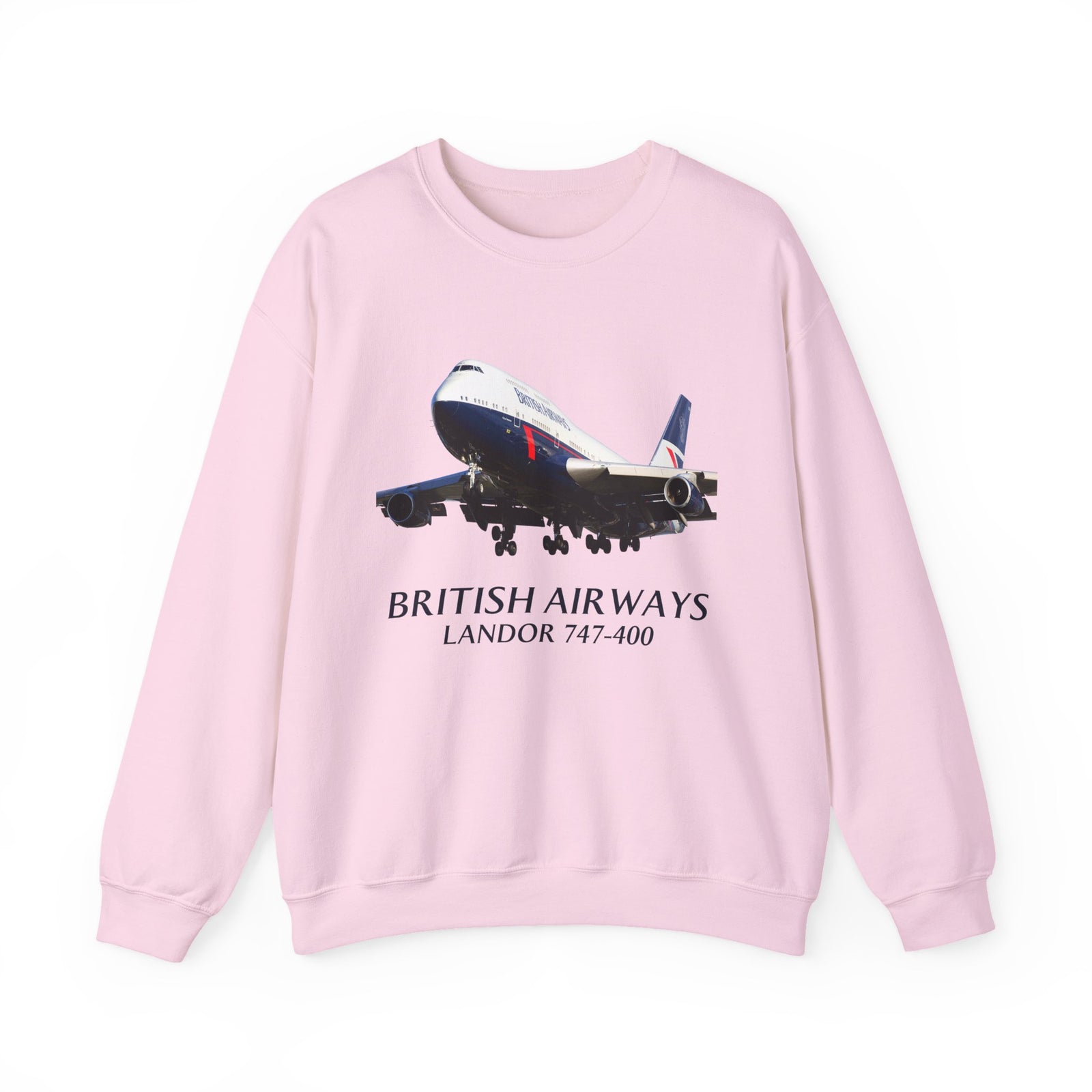 British Airways Landor 747-400 - Crewneck Sweatshirt