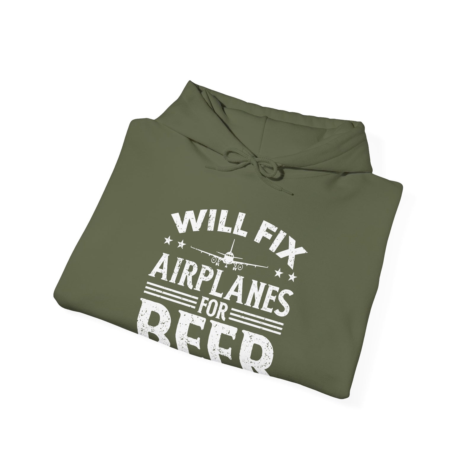 Will Fix Airplanes For Beer - Pullover Hoodie