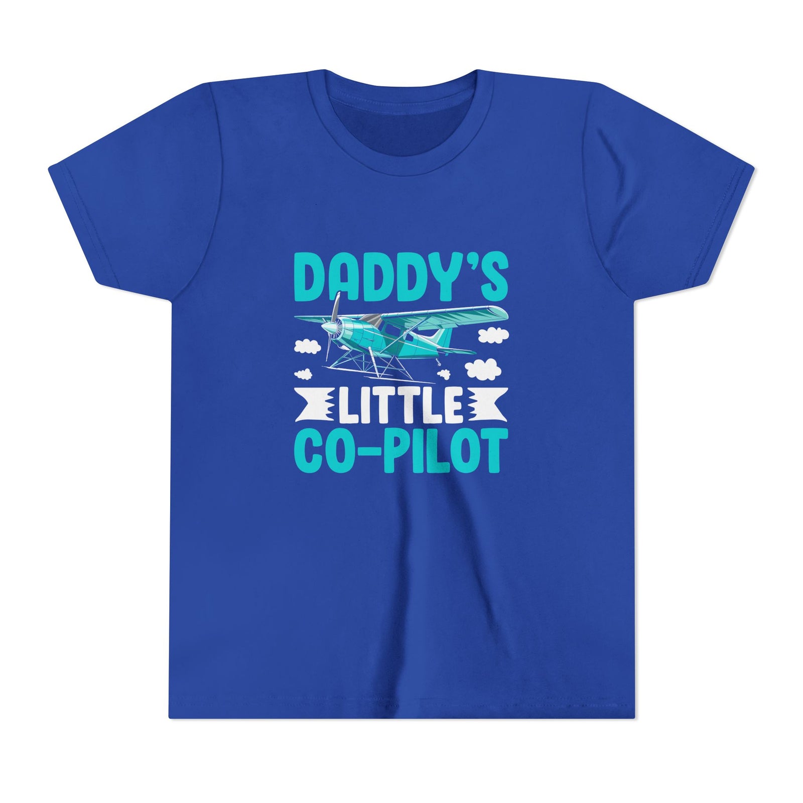 Daddys Little Co Pilot - Unisex Youth Short Sleeve Tee