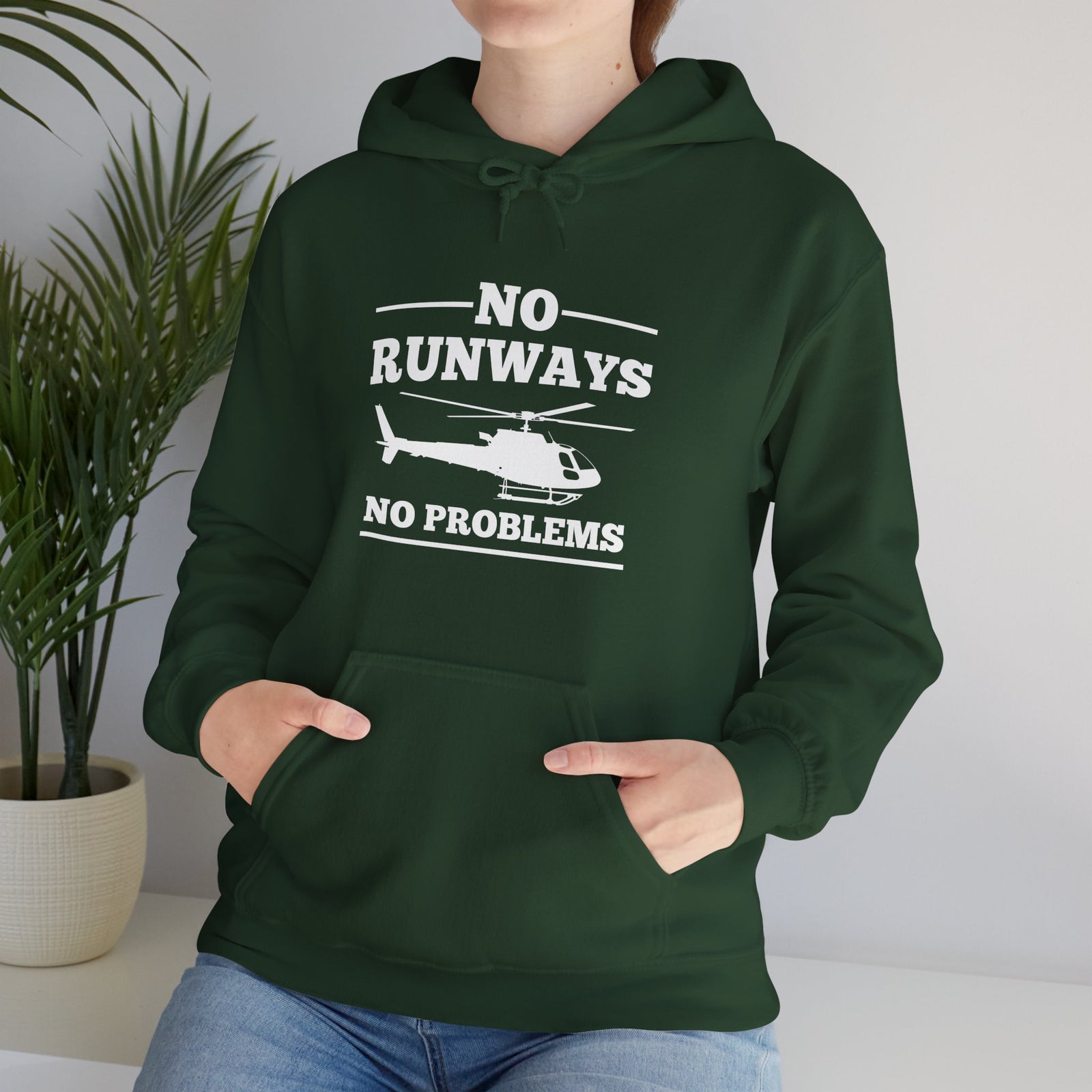 No Runways No Problem - Unisex Pullover Hoodie