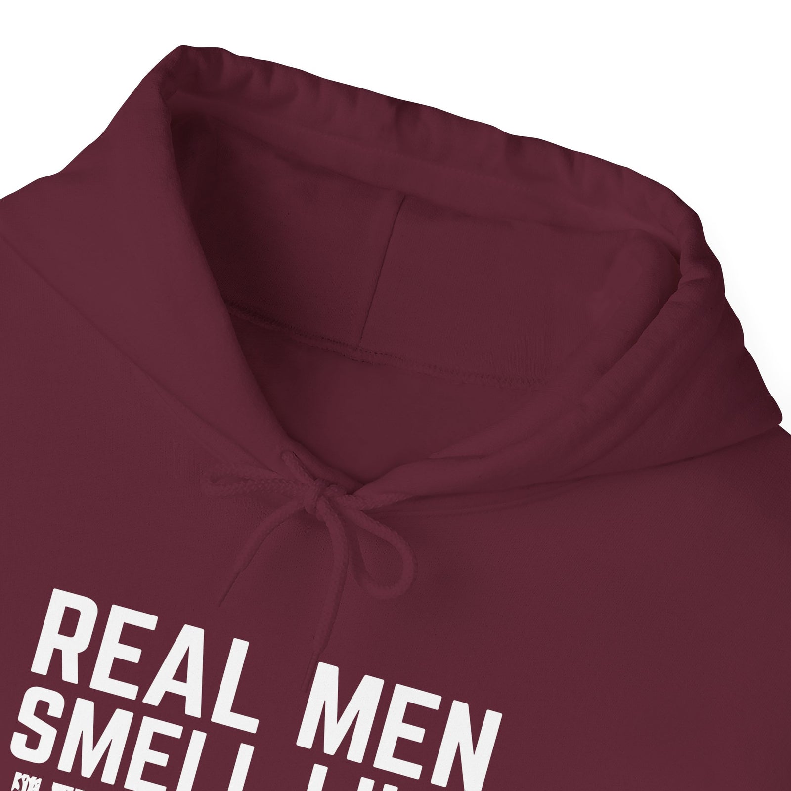 Real Men Smell Like Jet Fuel - Unisex Pullover Hoodie