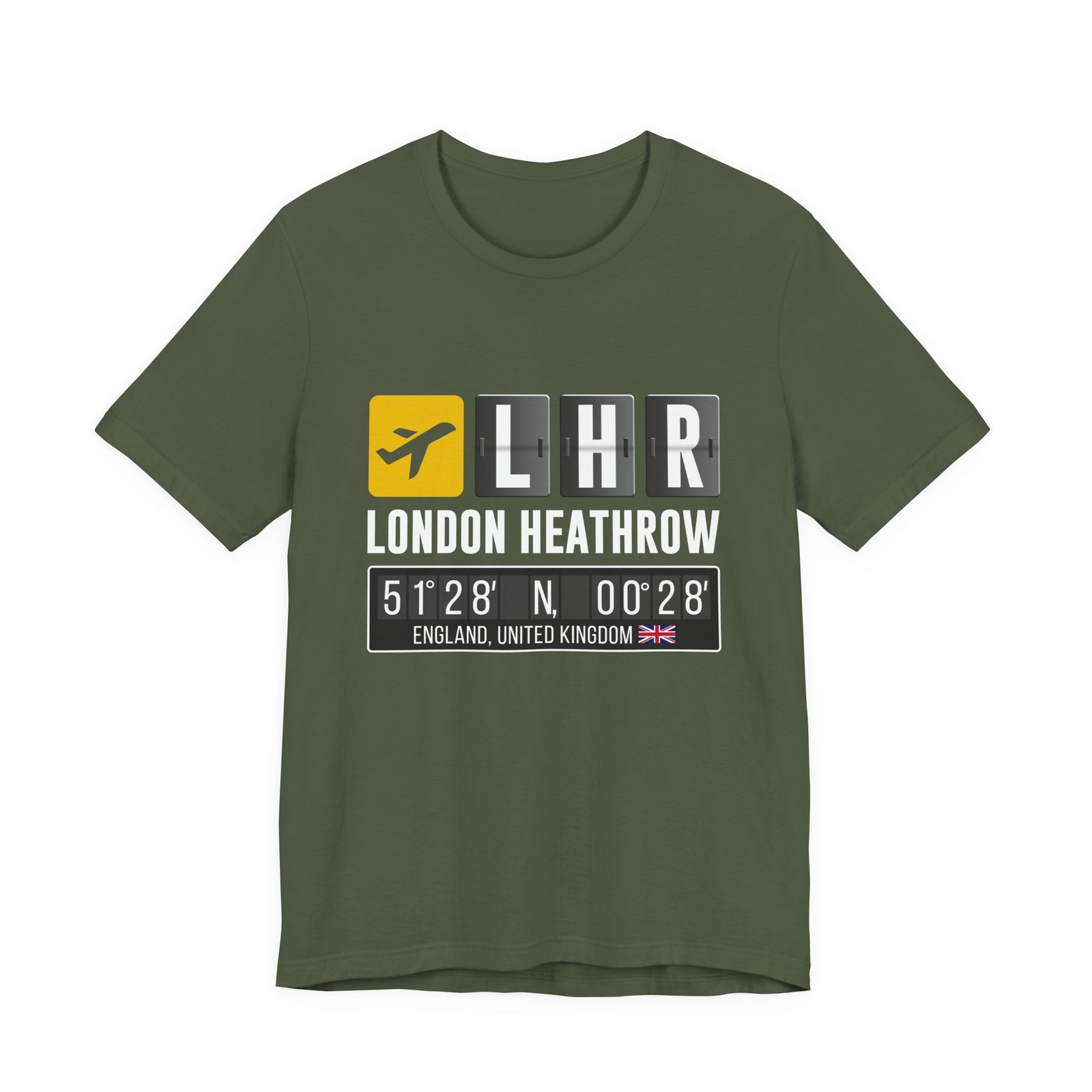 LHR London Heathrow - Unisex Jersey Tee