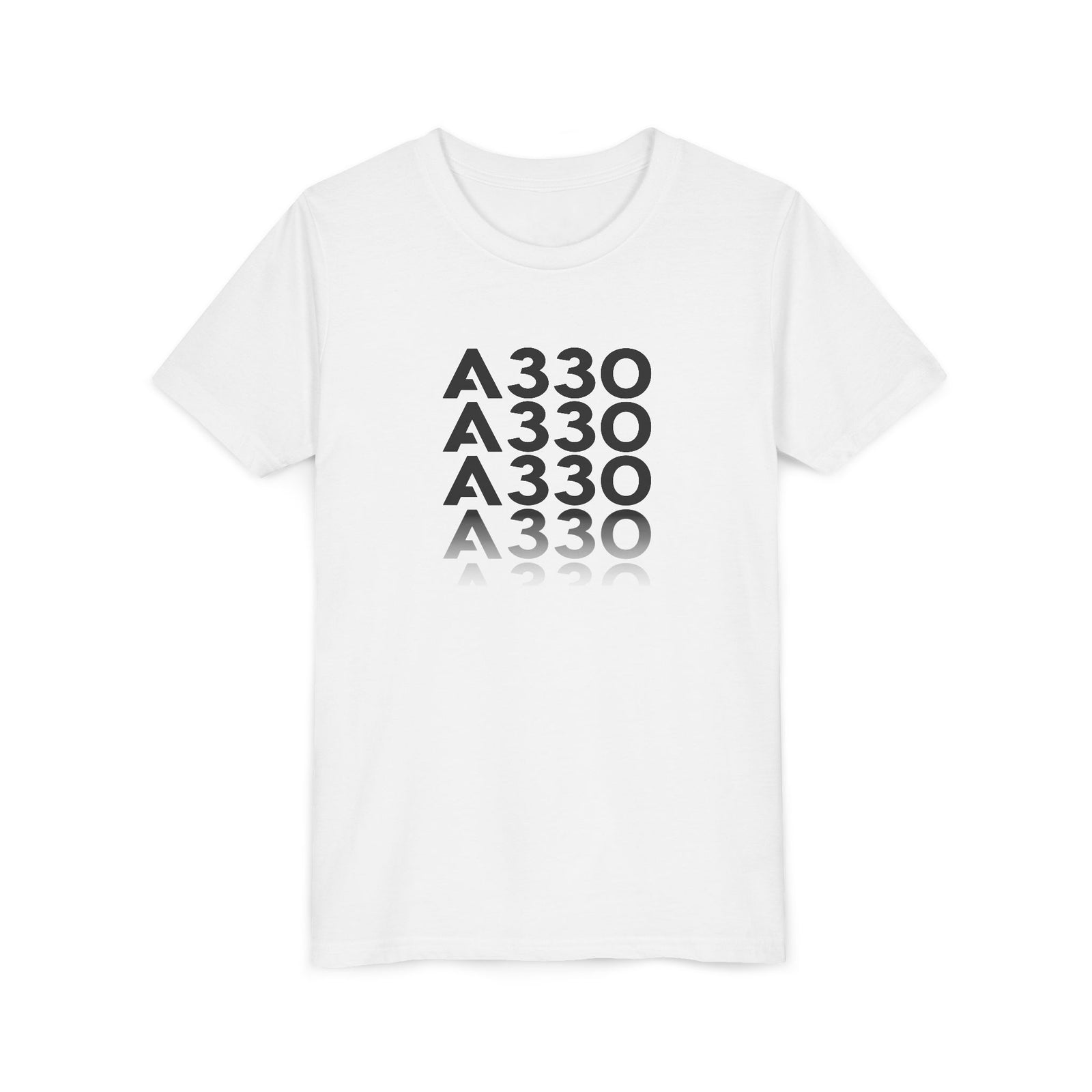 Airbus A330 - Unisex Youth Short Sleeve Tee