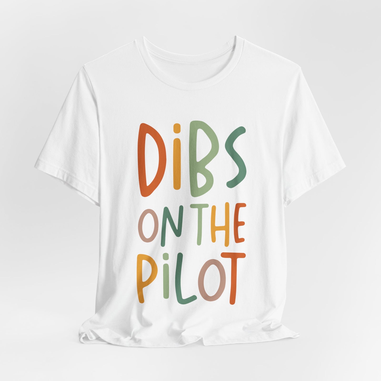 Dibs On The Pilot Unisex Jersey Tee - Perfect for Aviation Enthusiasts