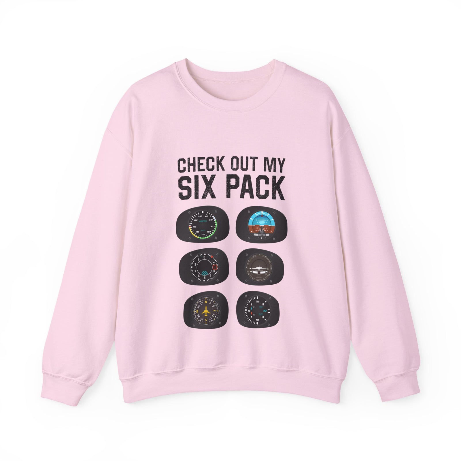 Check Out My Six Pack - Crewneck Sweatshirt