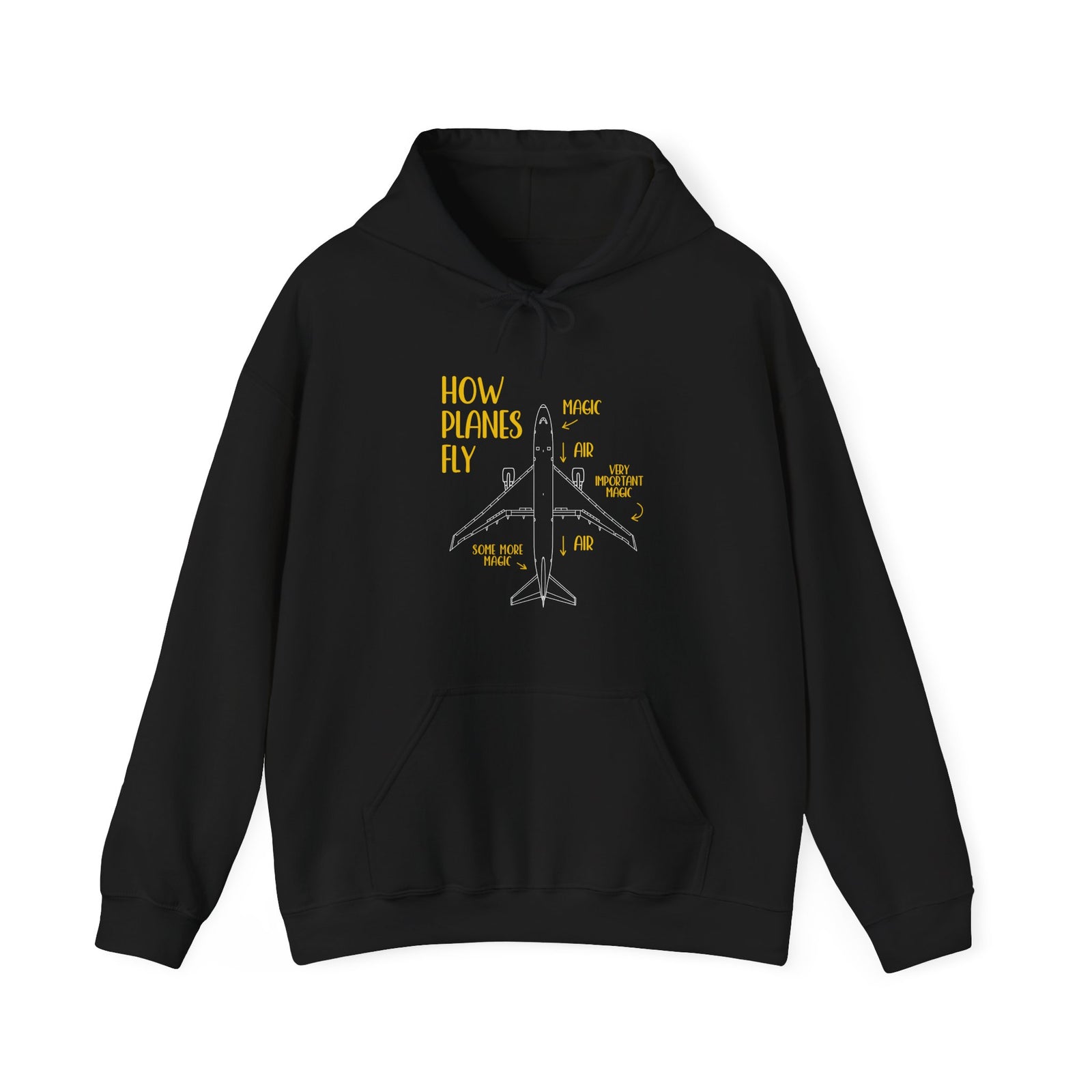 How Planes Fly? - Pullover Hoodie