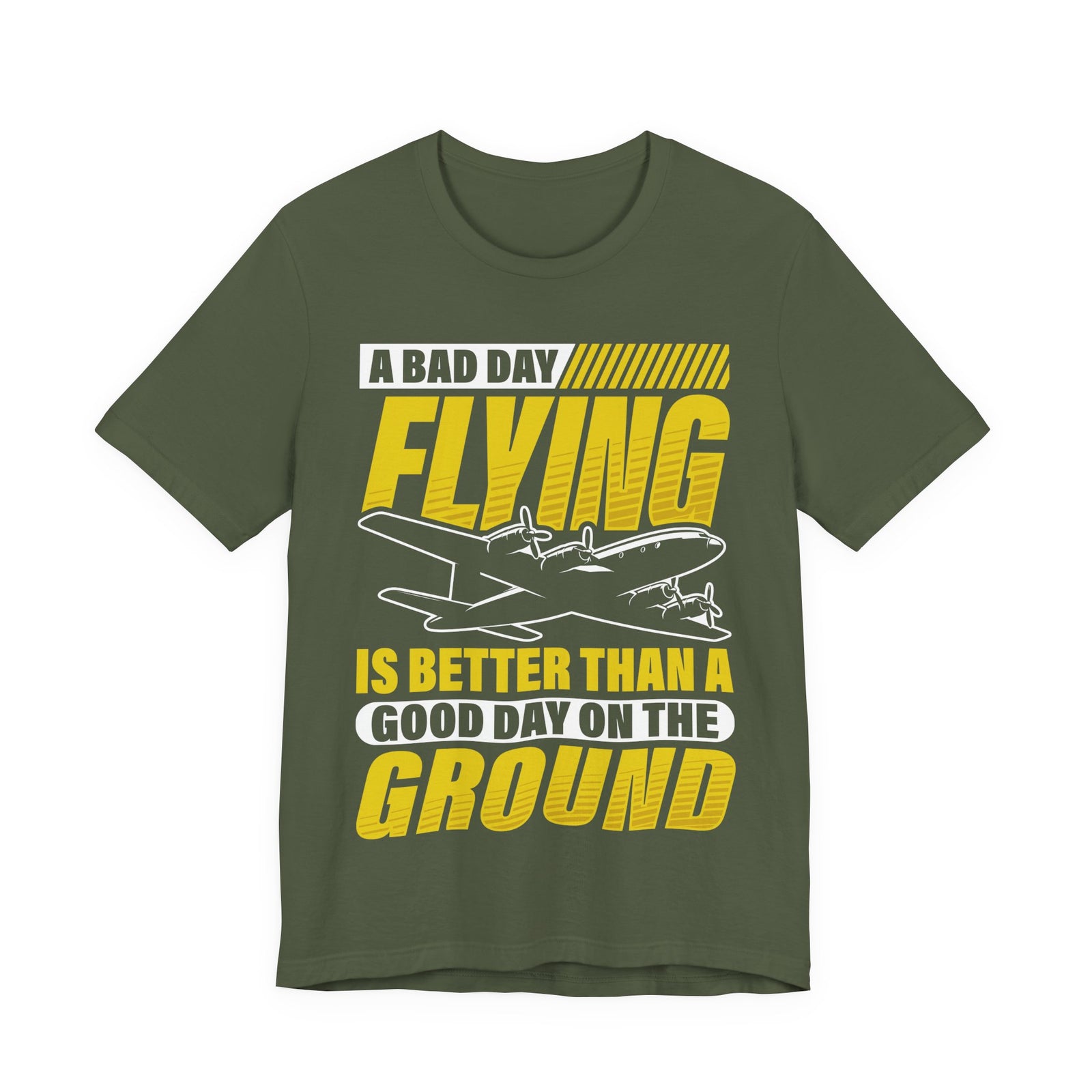 A Bad Day Flying - Unisex Jersey Tee
