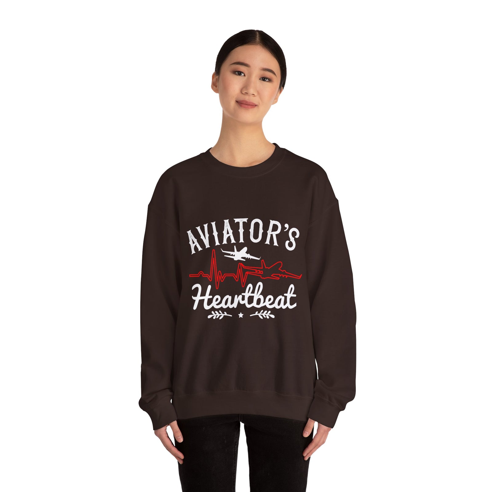 Aviators Heartbeat - Unisex Crewneck Sweatshirt
