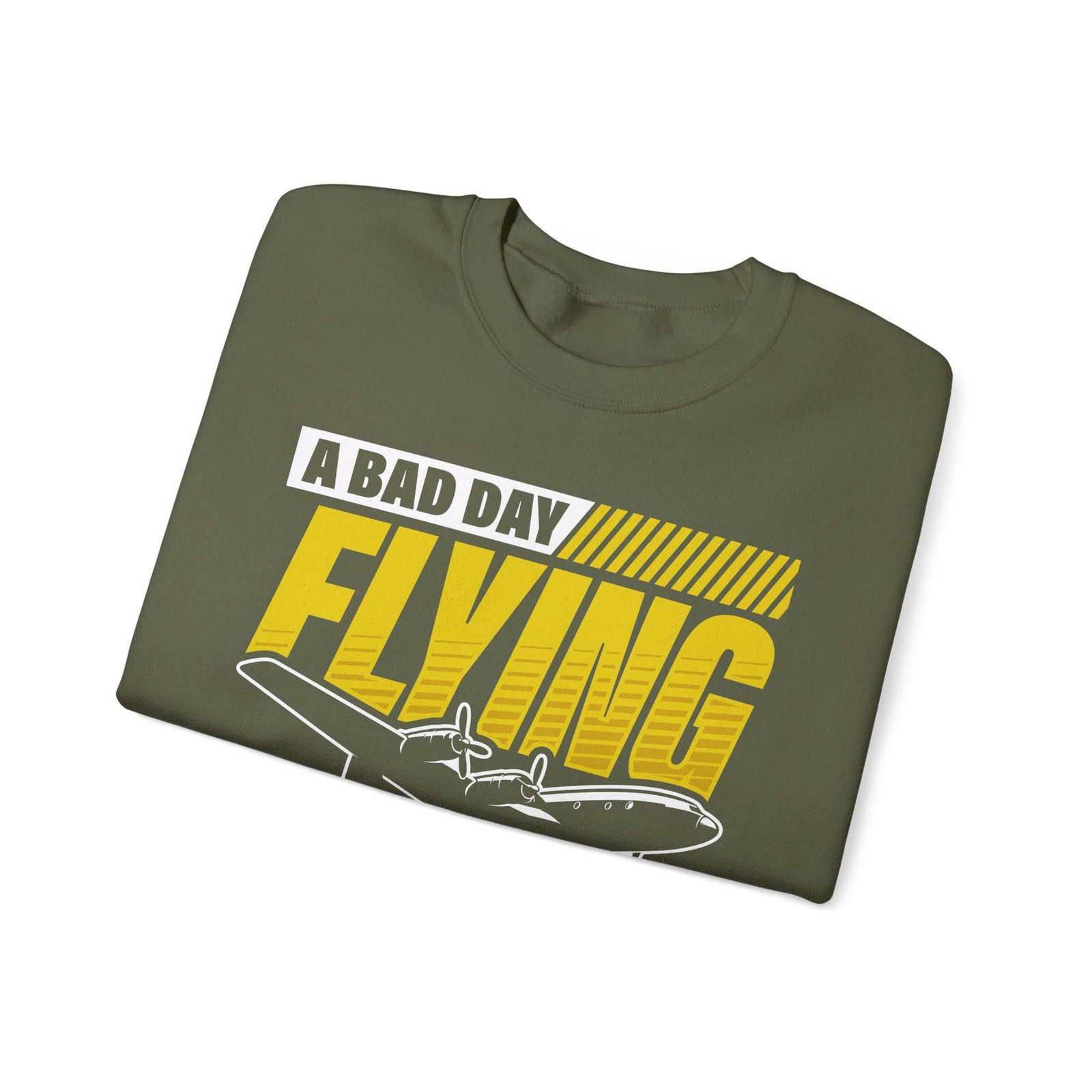 A Bad Day Flying - Unisex Crewneck Sweatshirt