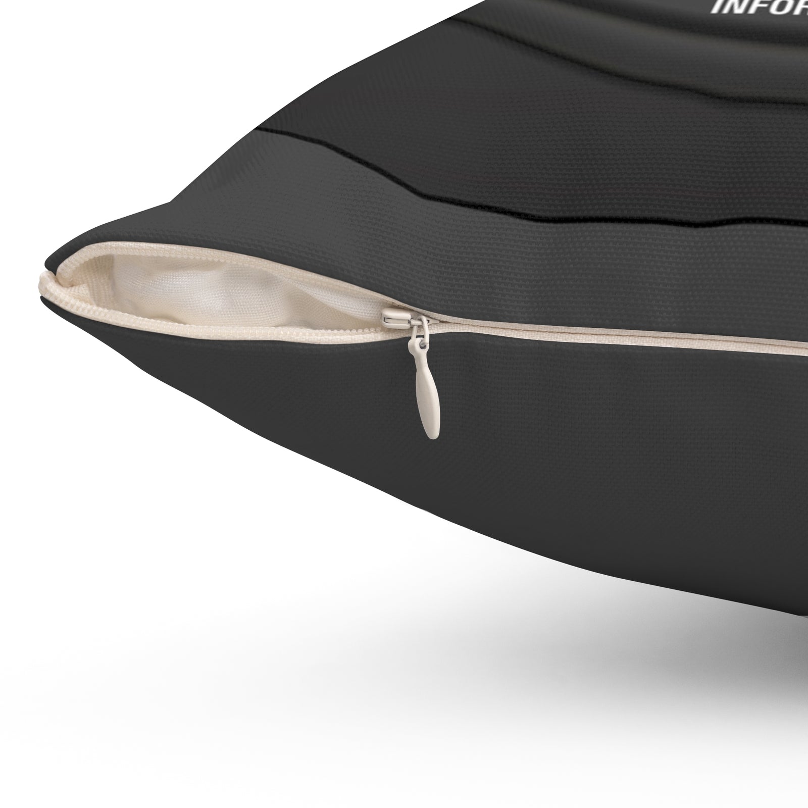 Heading Indicator - Spun Polyester Square Pillow