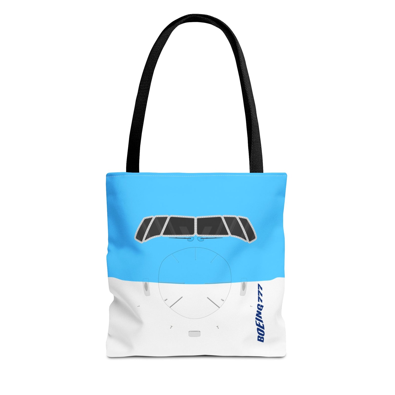 787 Tote Bag — Printed Green Travel Tote