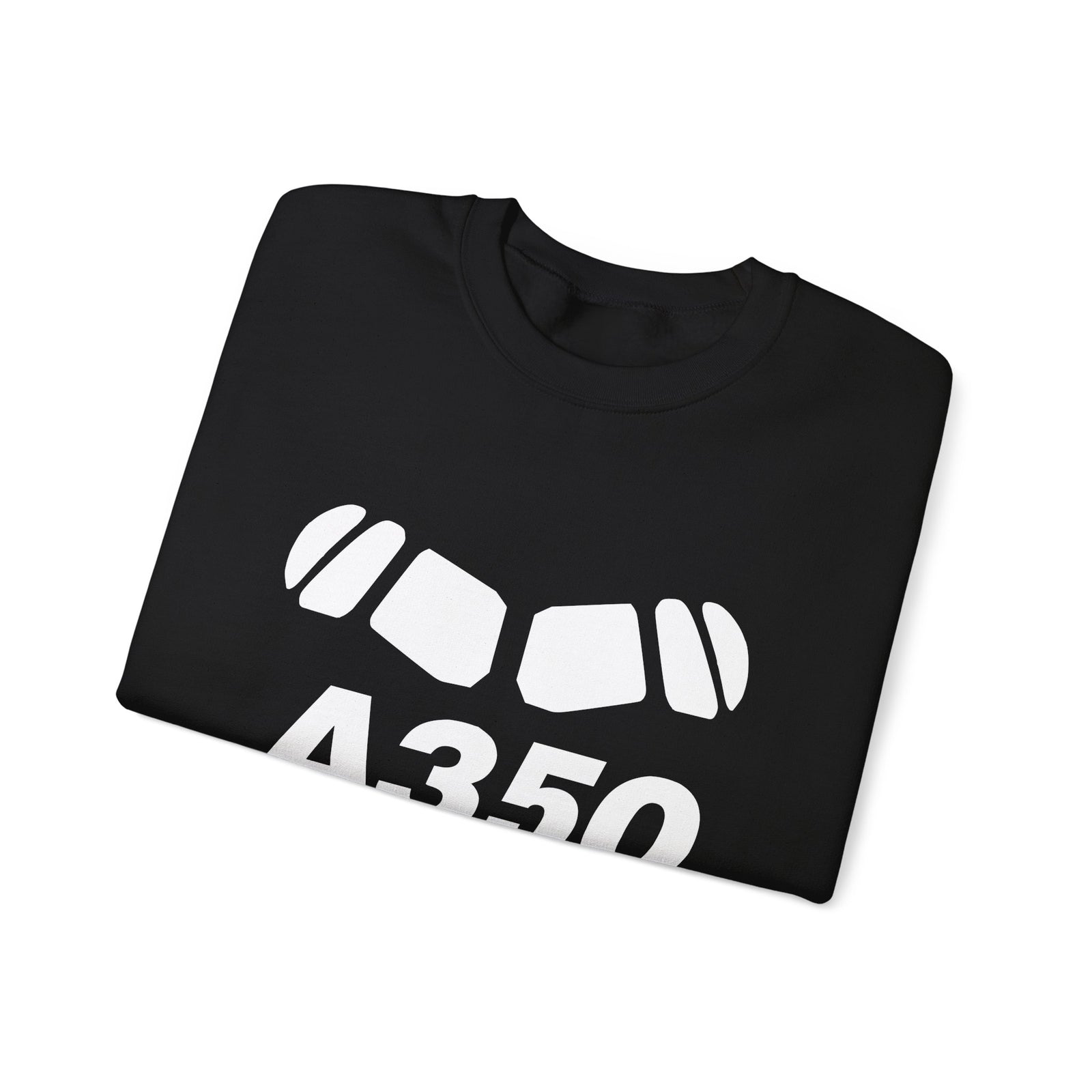 Airbus A350 Windshield Crewneck Sweatshirt - Travel Inspiring Cozy Apparel
