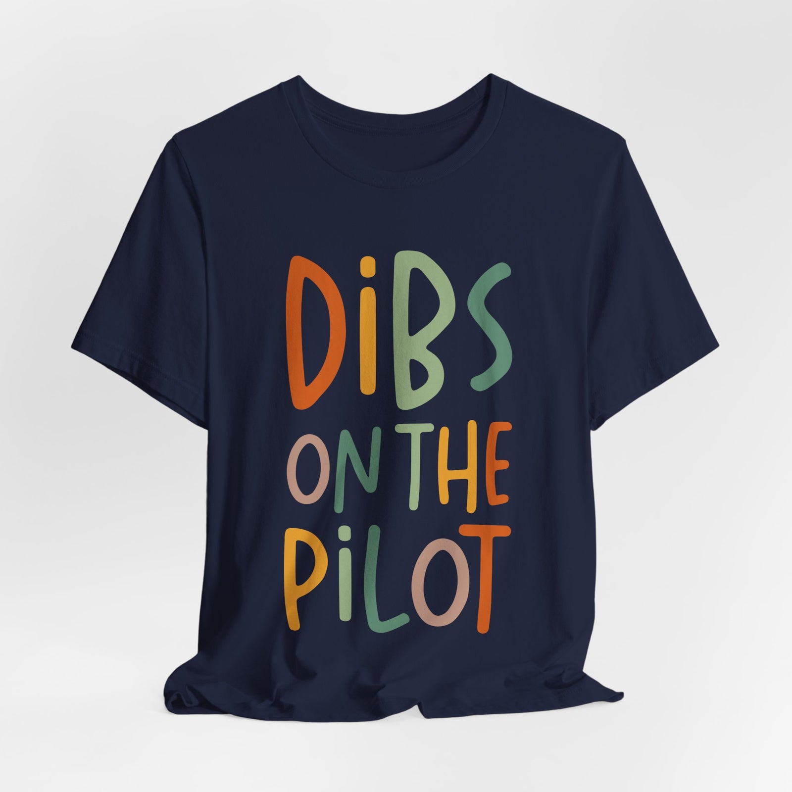 Dibs On The Pilot Unisex Jersey Tee - Perfect for Aviation Enthusiasts