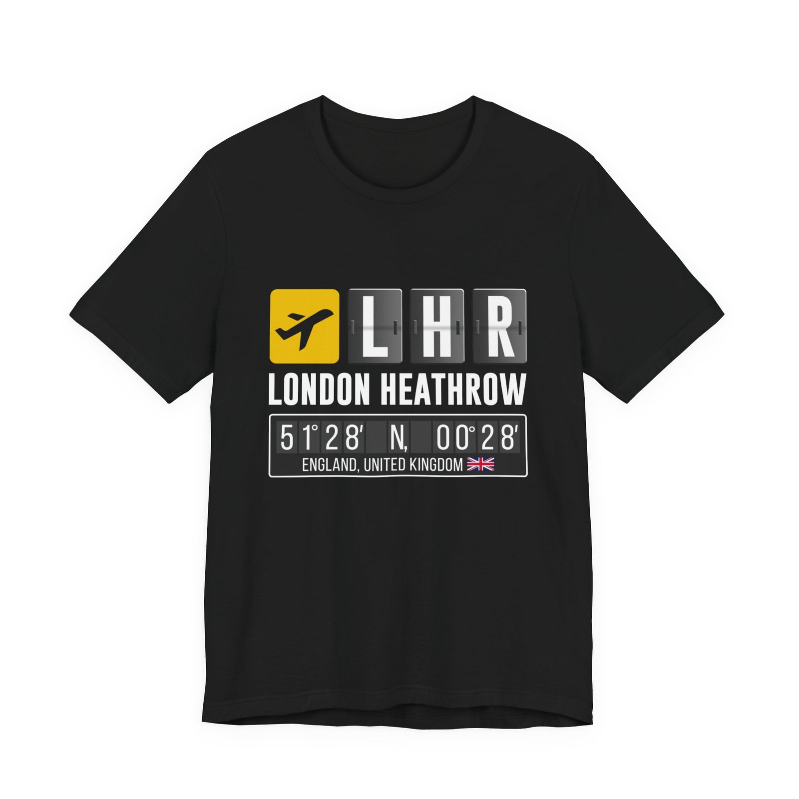 LHR London Heathrow - Unisex Jersey Tee
