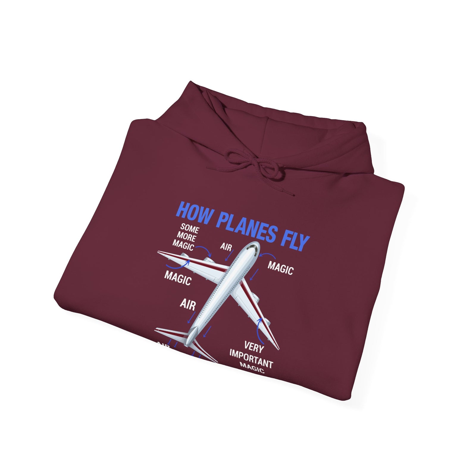 How Planes Fly - Pullover Hoodie