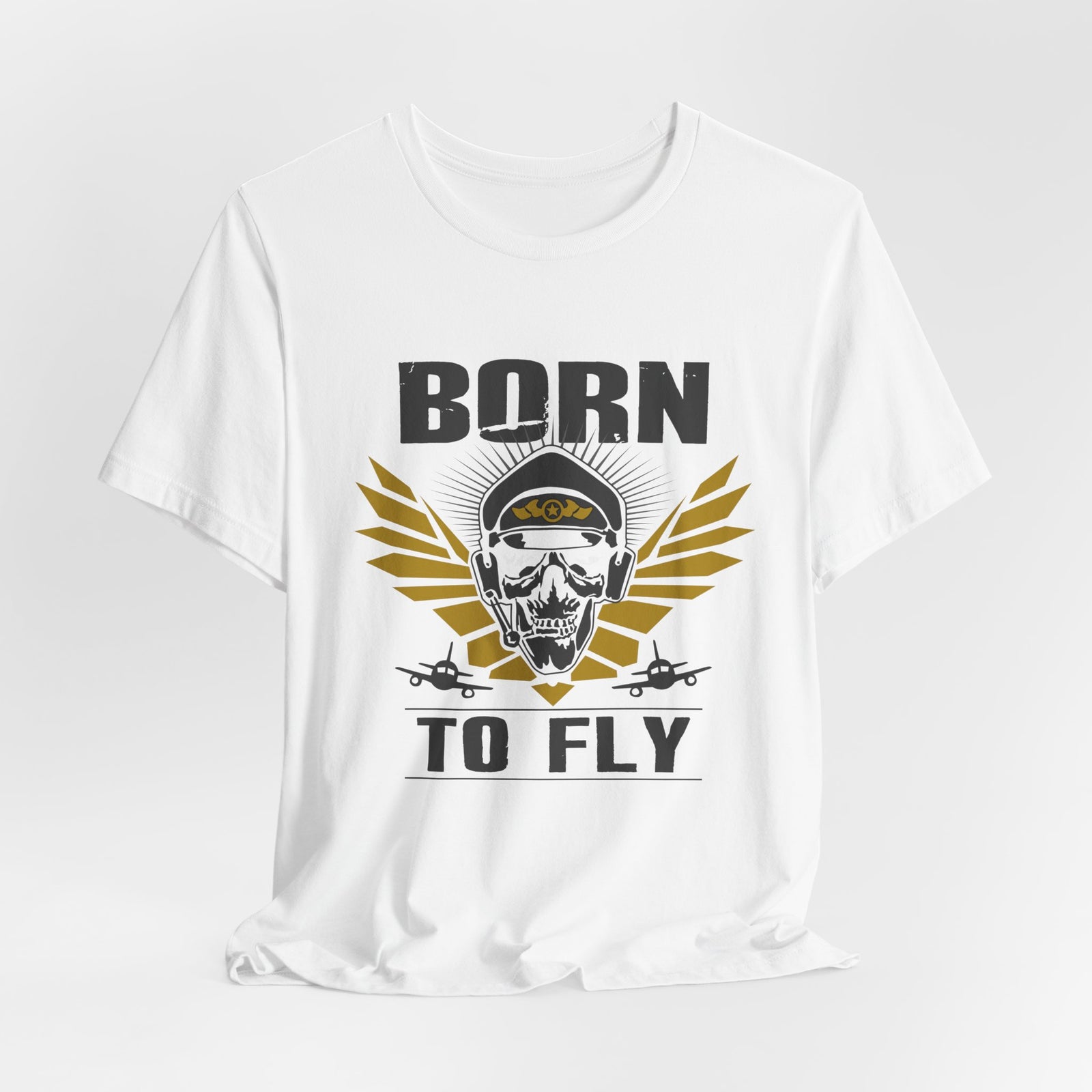 Born To Fly Unisex Jersey Tee - Perfect for Aviation Enthusiasts