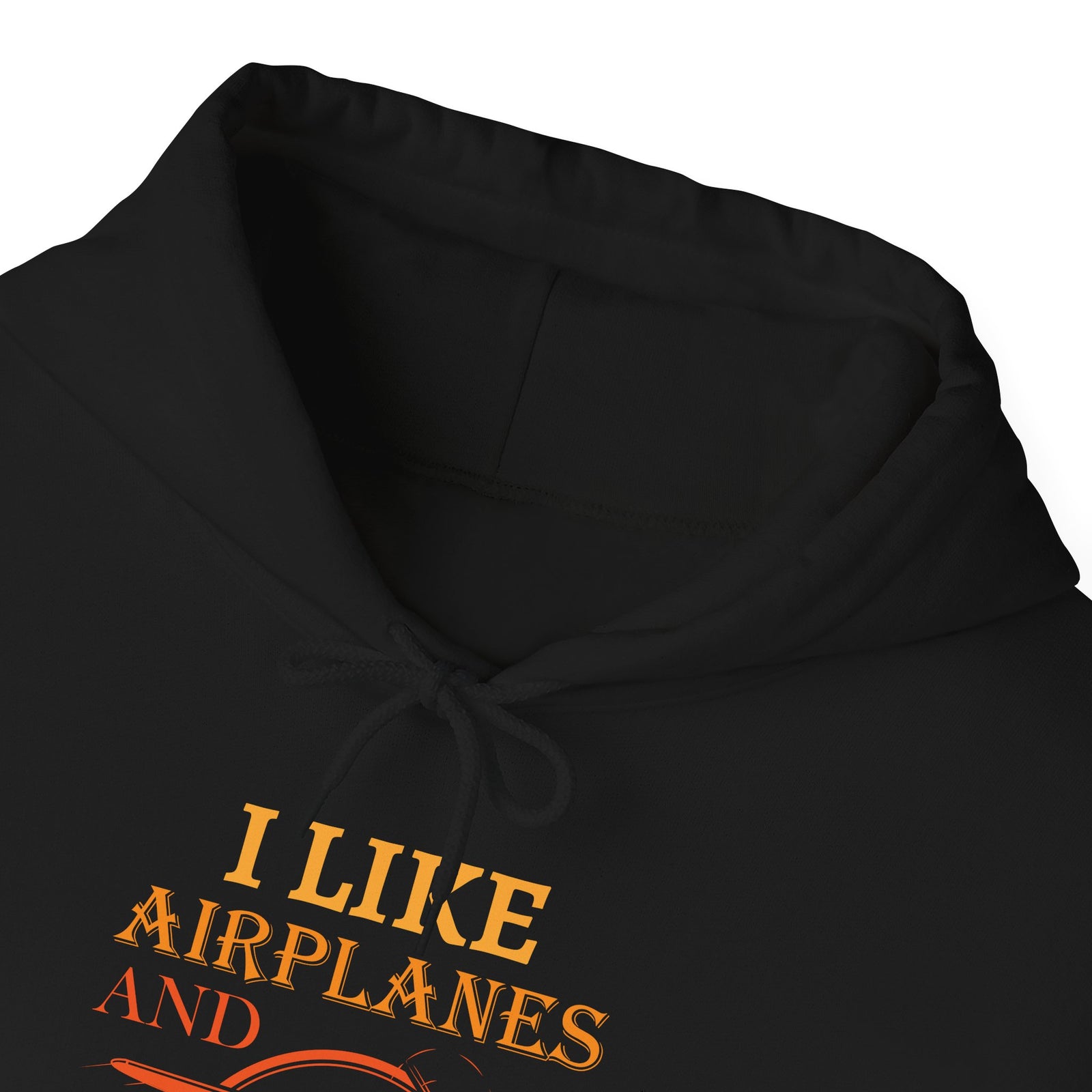 I Like Airplanes And Maybe 3 People - Pullover Hoodie