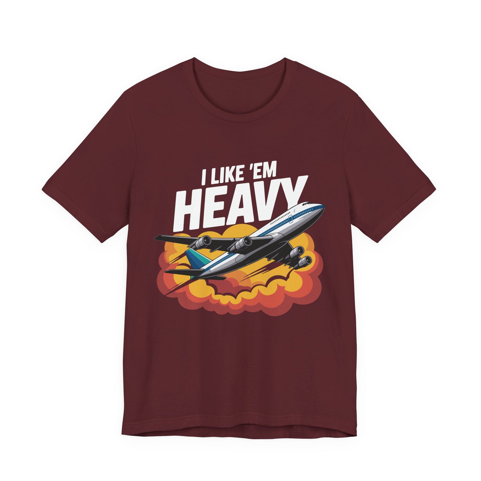I like 'Em Heavy - Unisex Jersey Tee