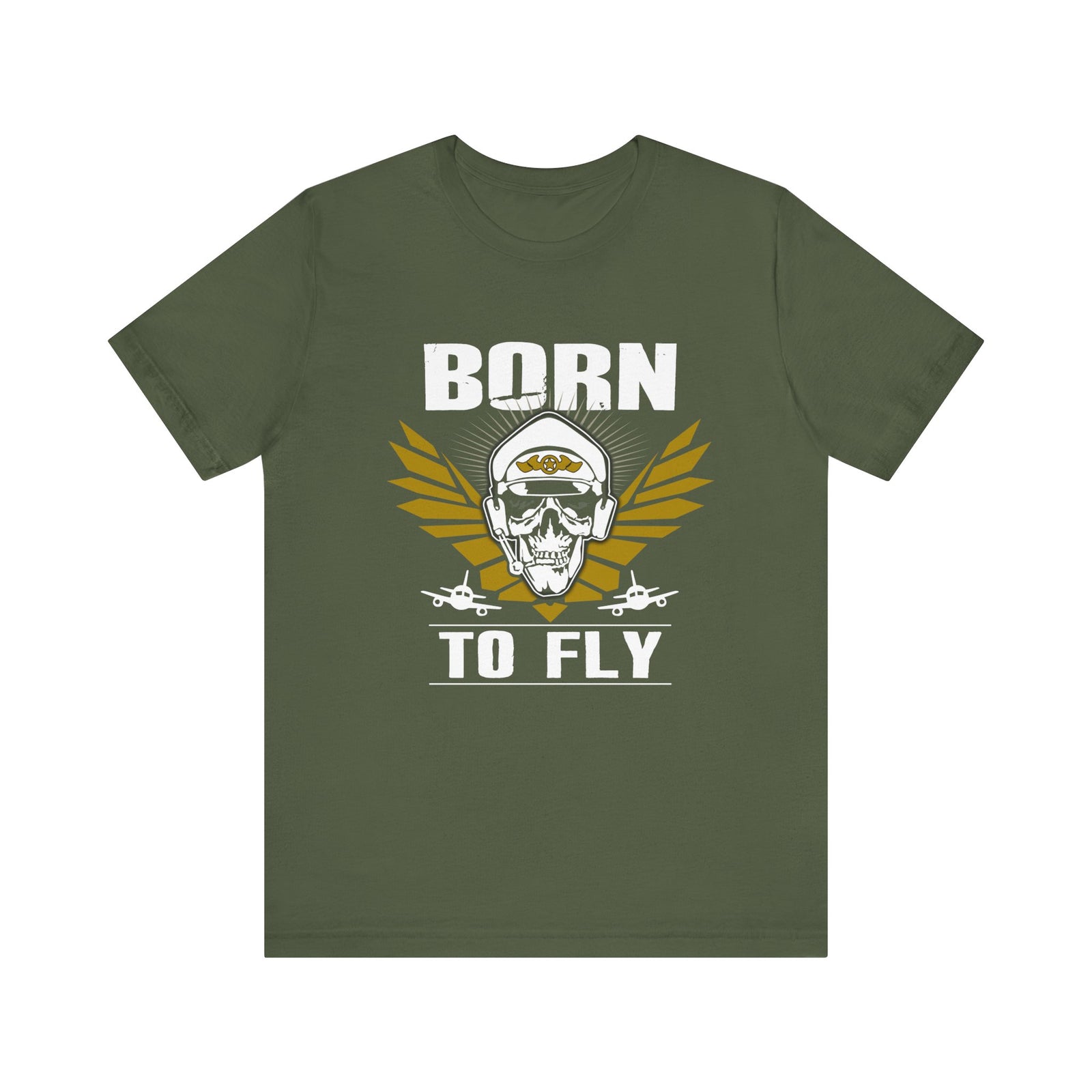 Born To Fly Unisex Jersey Tee - Perfect for Aviation Enthusiasts