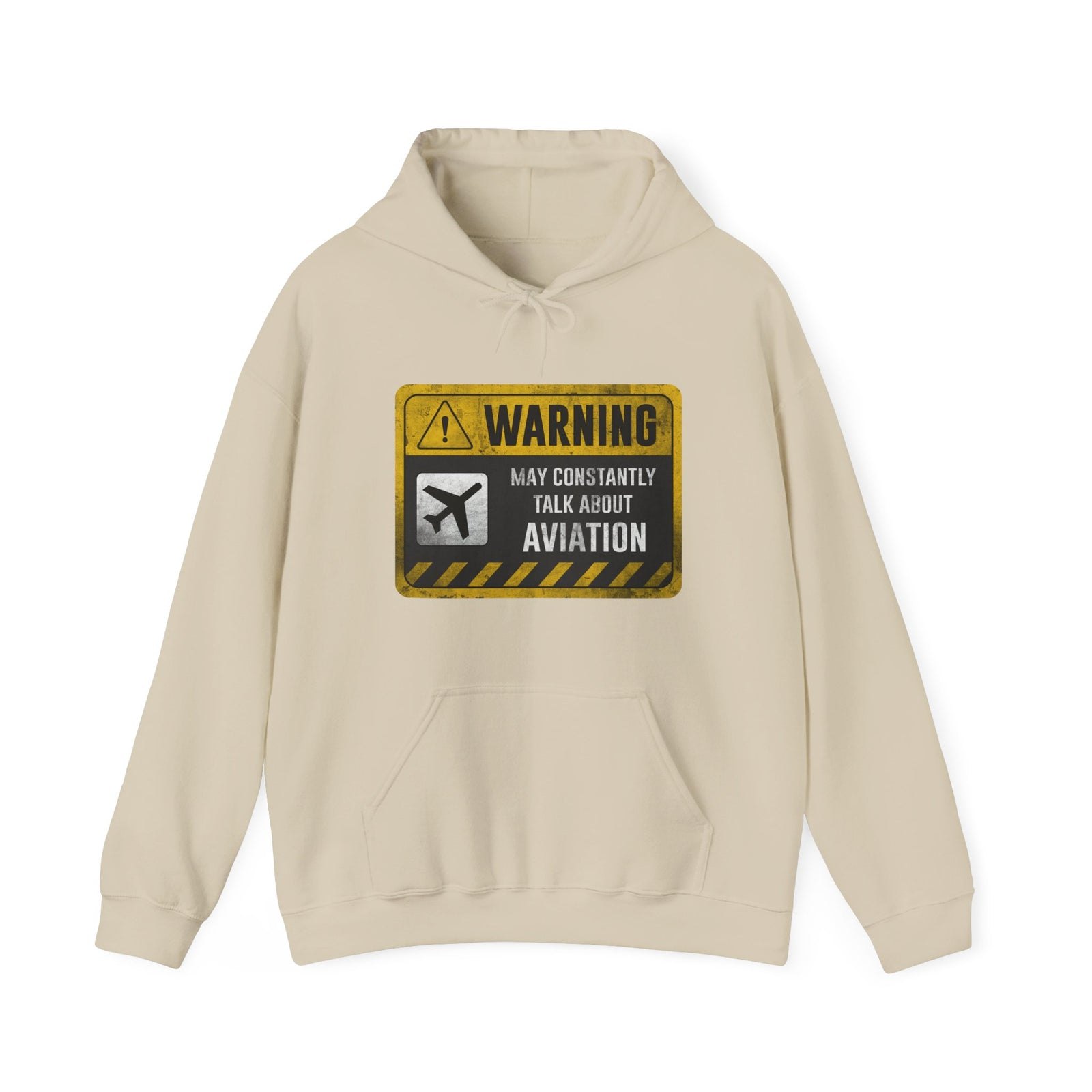 Warning May Constantly Talk About Aviation - Pullover Hoodie