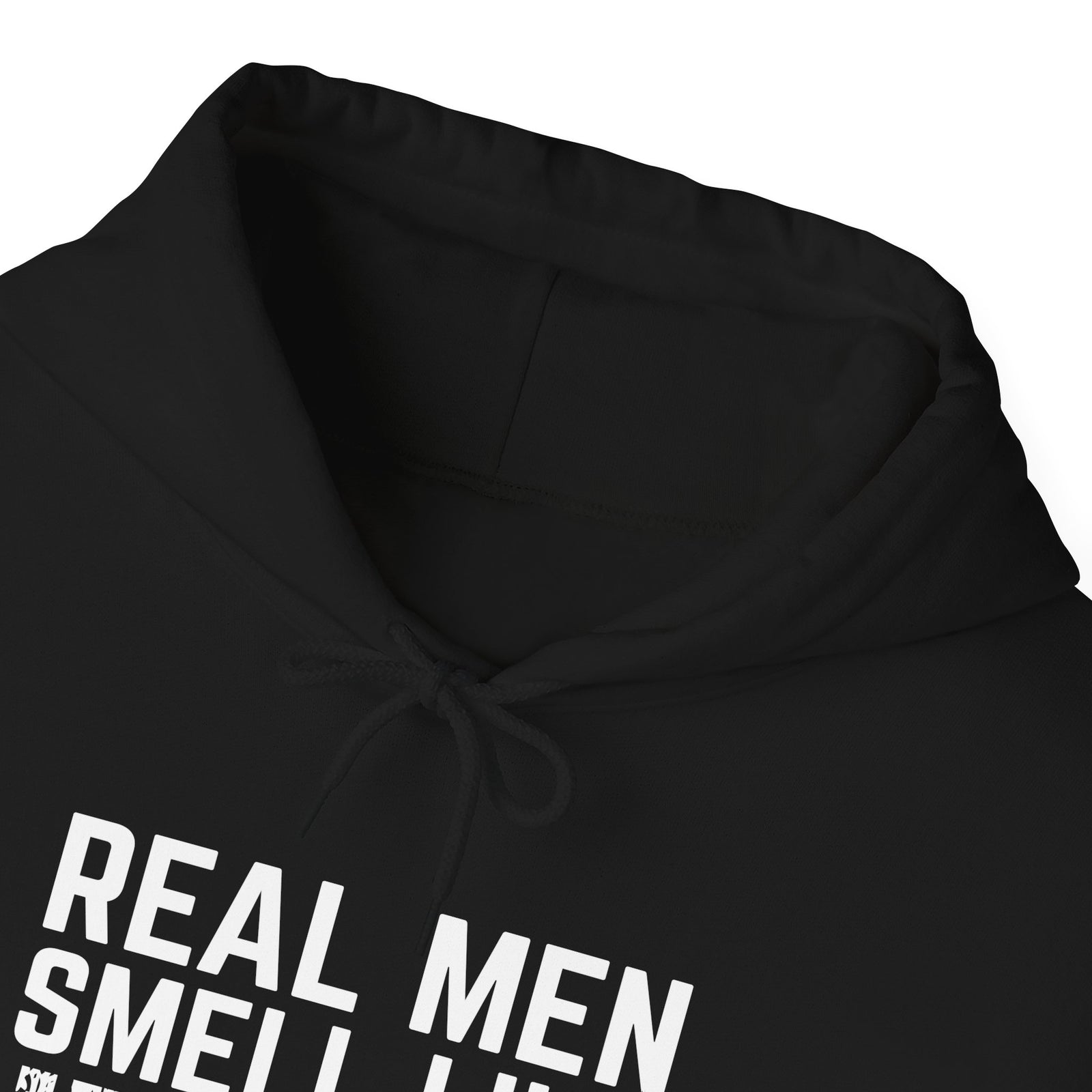Real Men Smell Like Jet Fuel - Unisex Pullover Hoodie