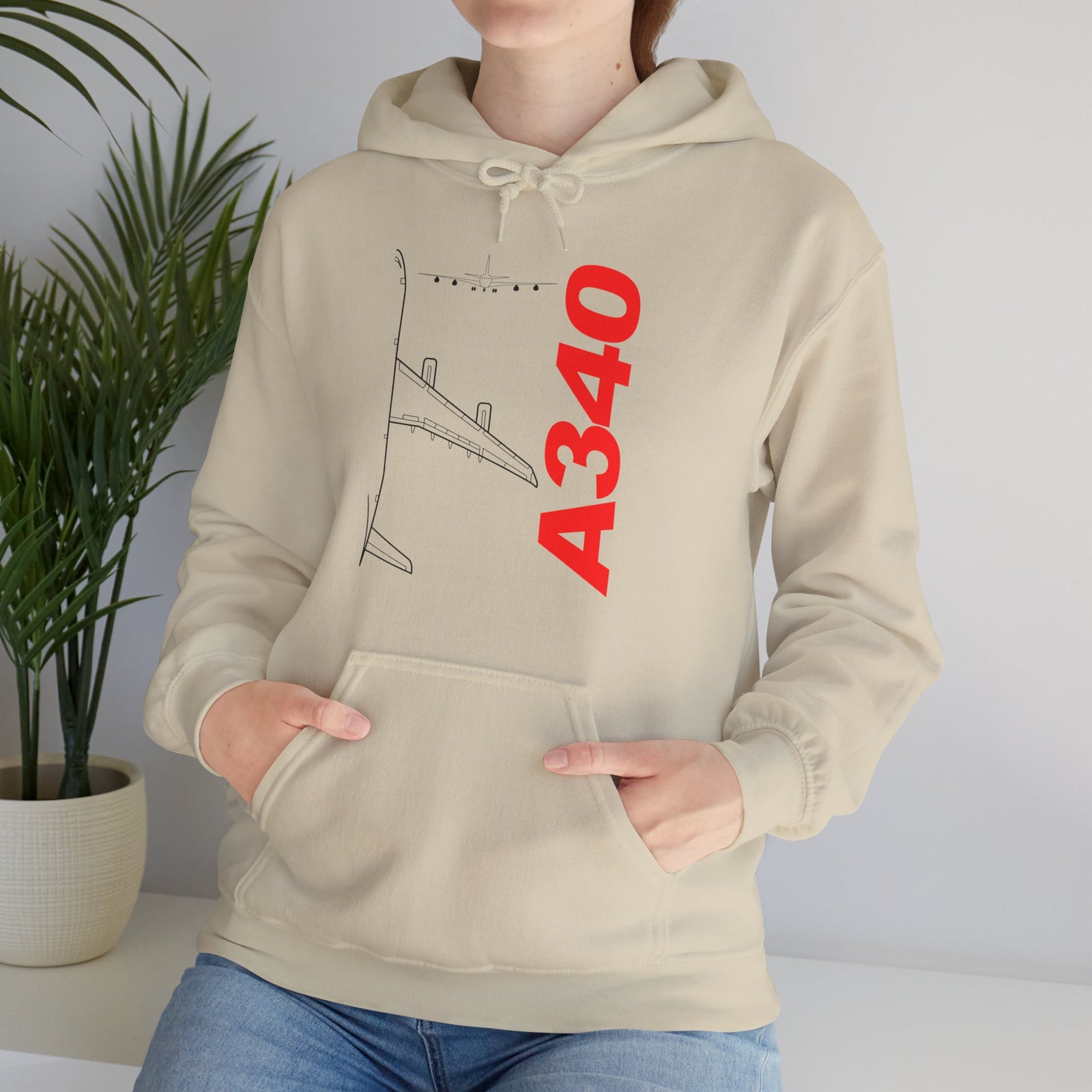 Airbus A340 - Pullover Hoodie