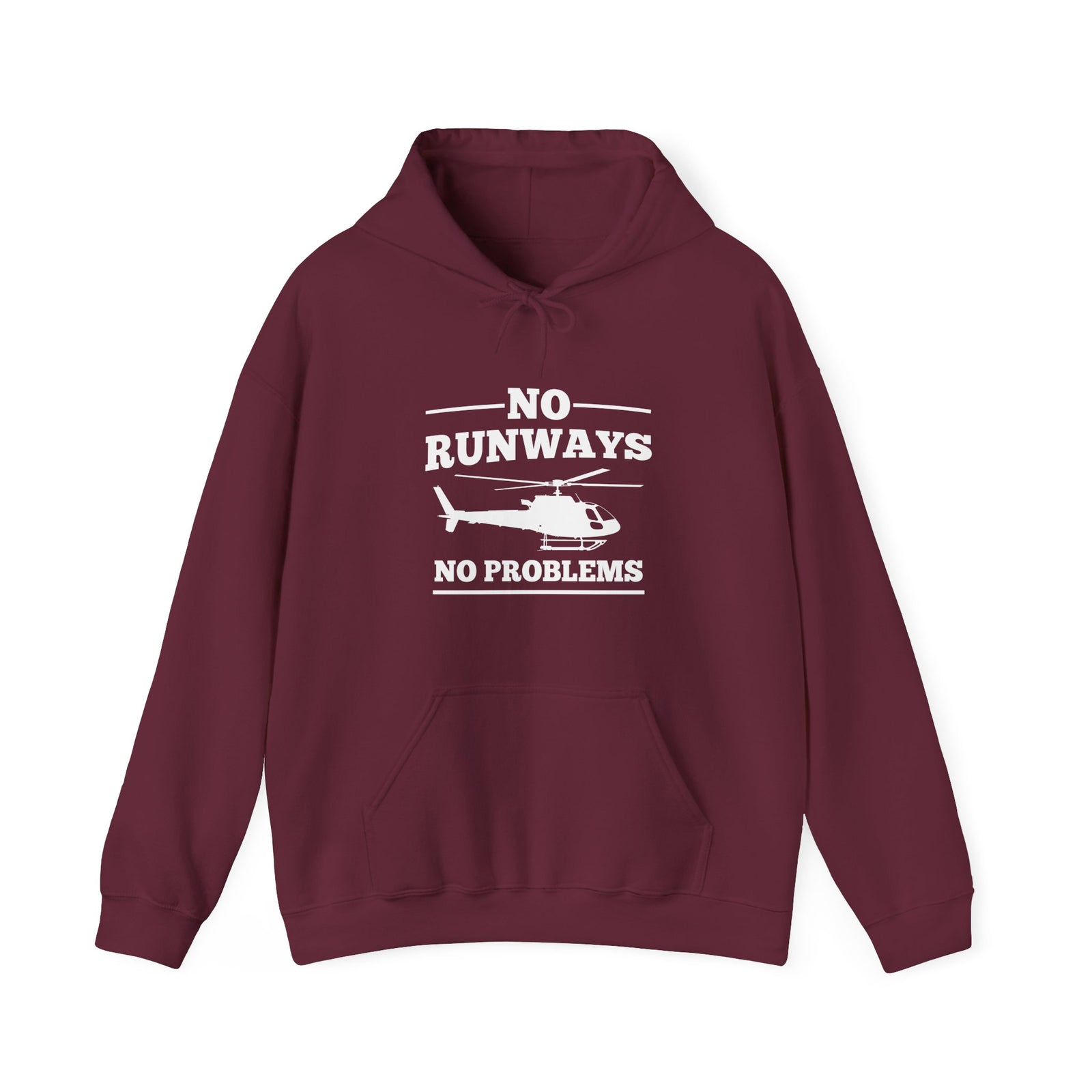 No Runways No Problem - Unisex Pullover Hoodie