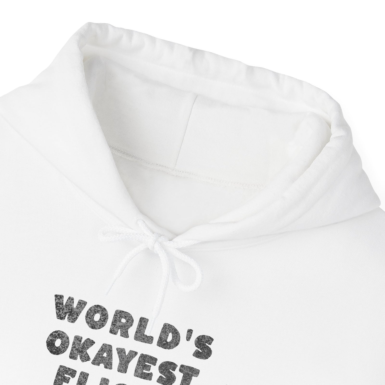 Worlds Okayest Flight Attendant - Pullover Hoodie