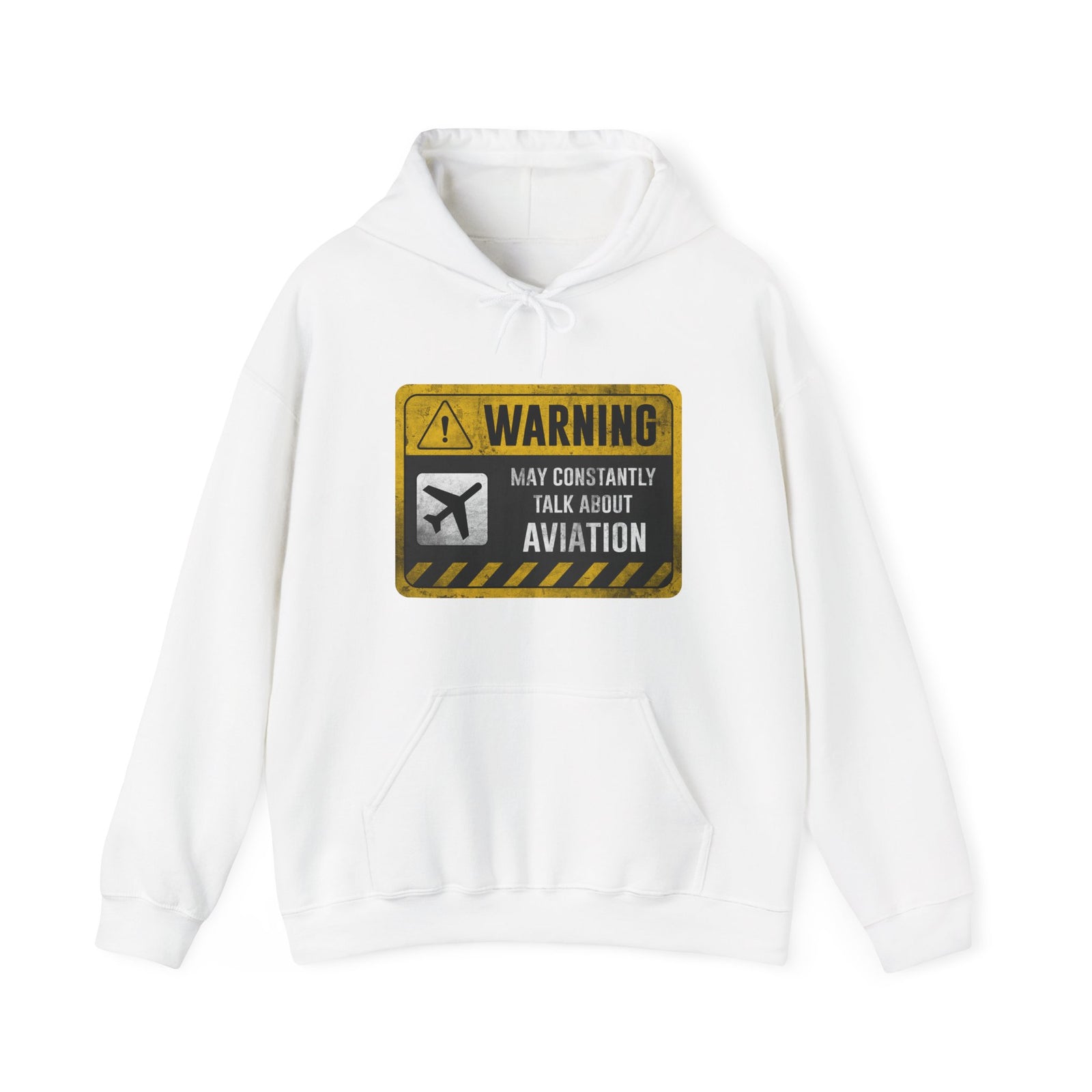 Warning May Constantly Talk About Aviation - Pullover Hoodie