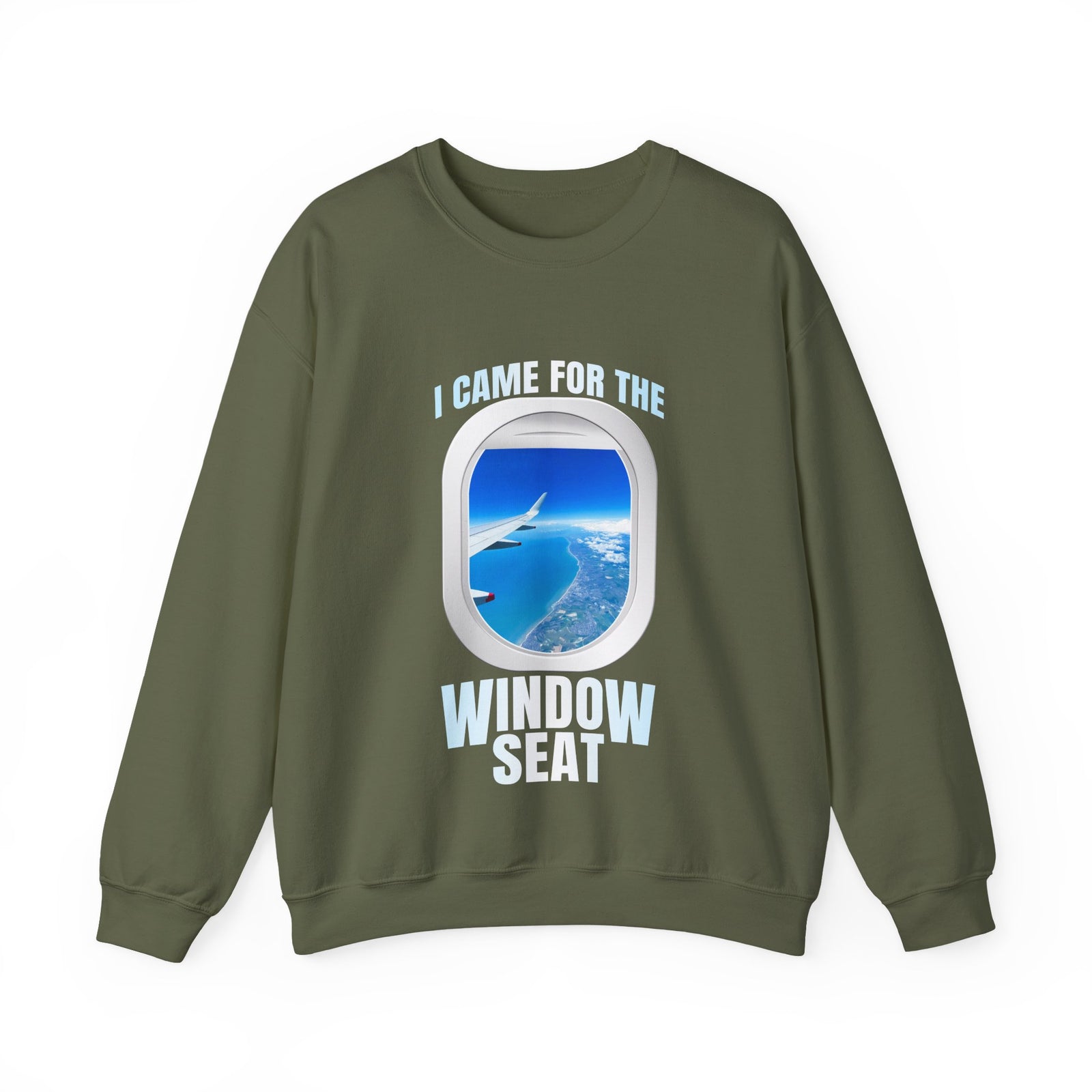 I Came For The Window Seat - Crewneck Sweatshirt