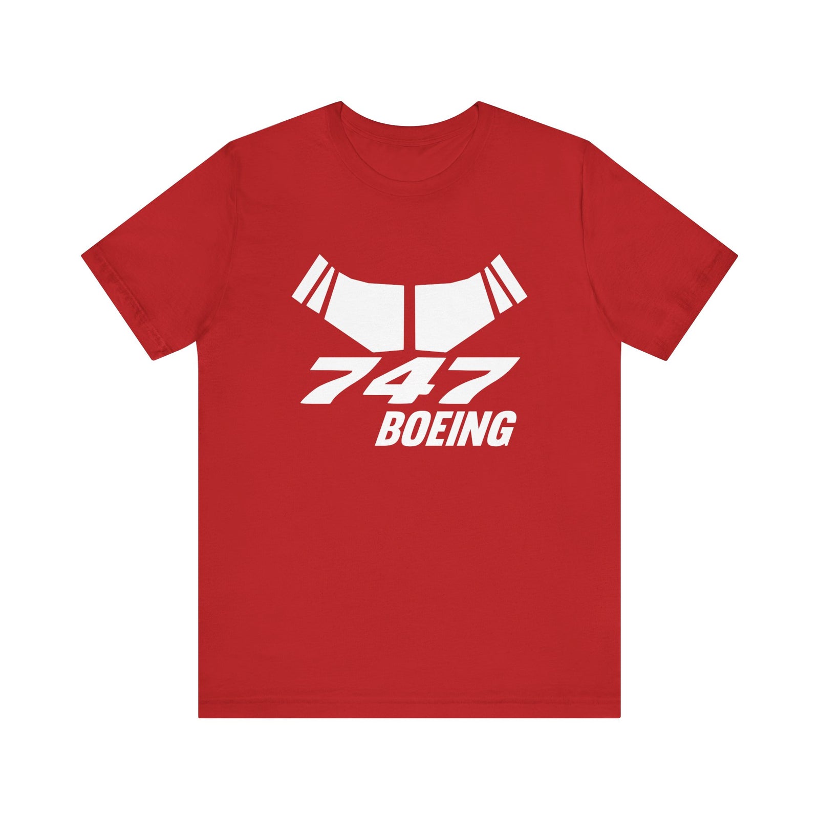 Boeing 747 Unisex Jersey Tee - Perfect for Aviation Enthusiasts