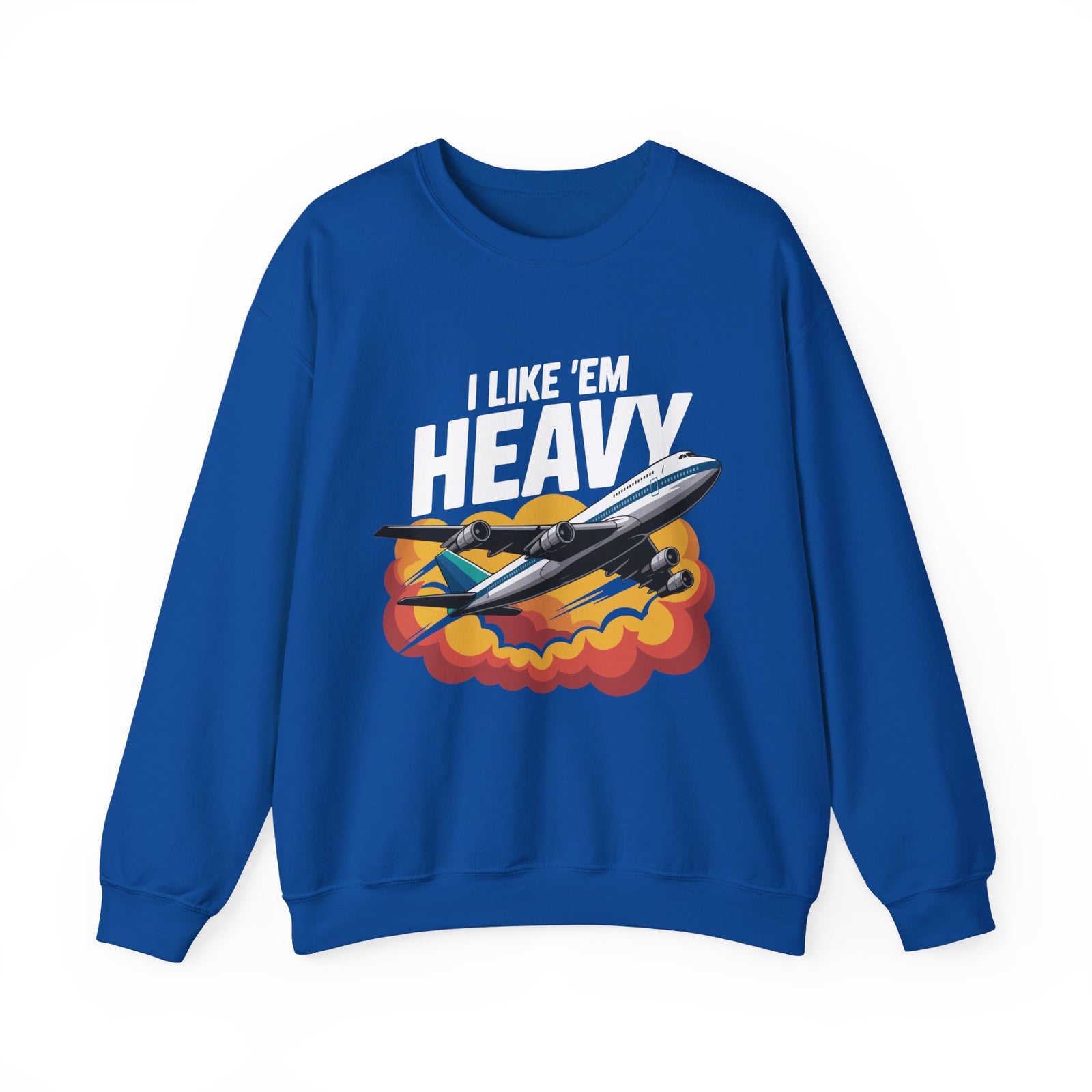 I like ‘Em Heavy - Unisex Crewneck Sweatshirt