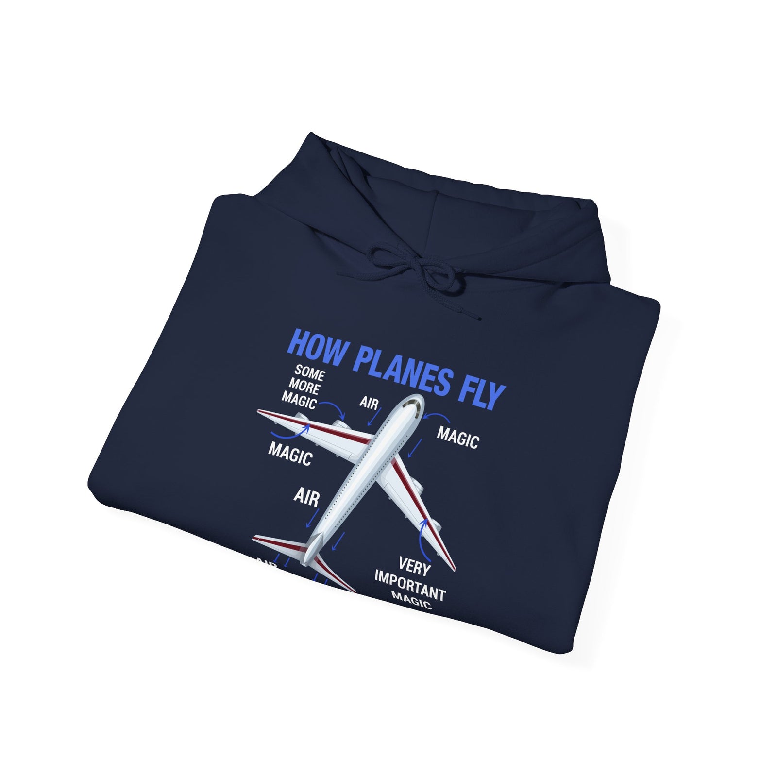 How Planes Fly - Pullover Hoodie