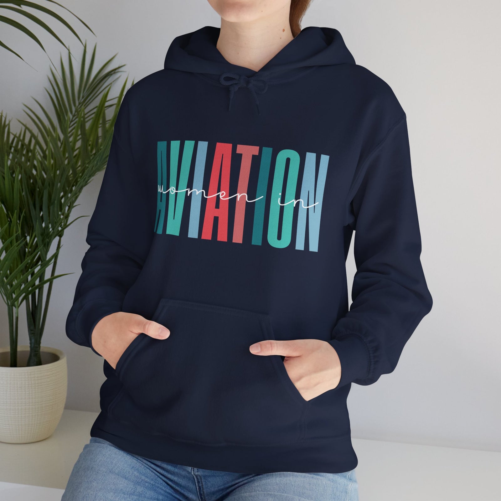 Woman In Aviation - Pullover Hoodie
