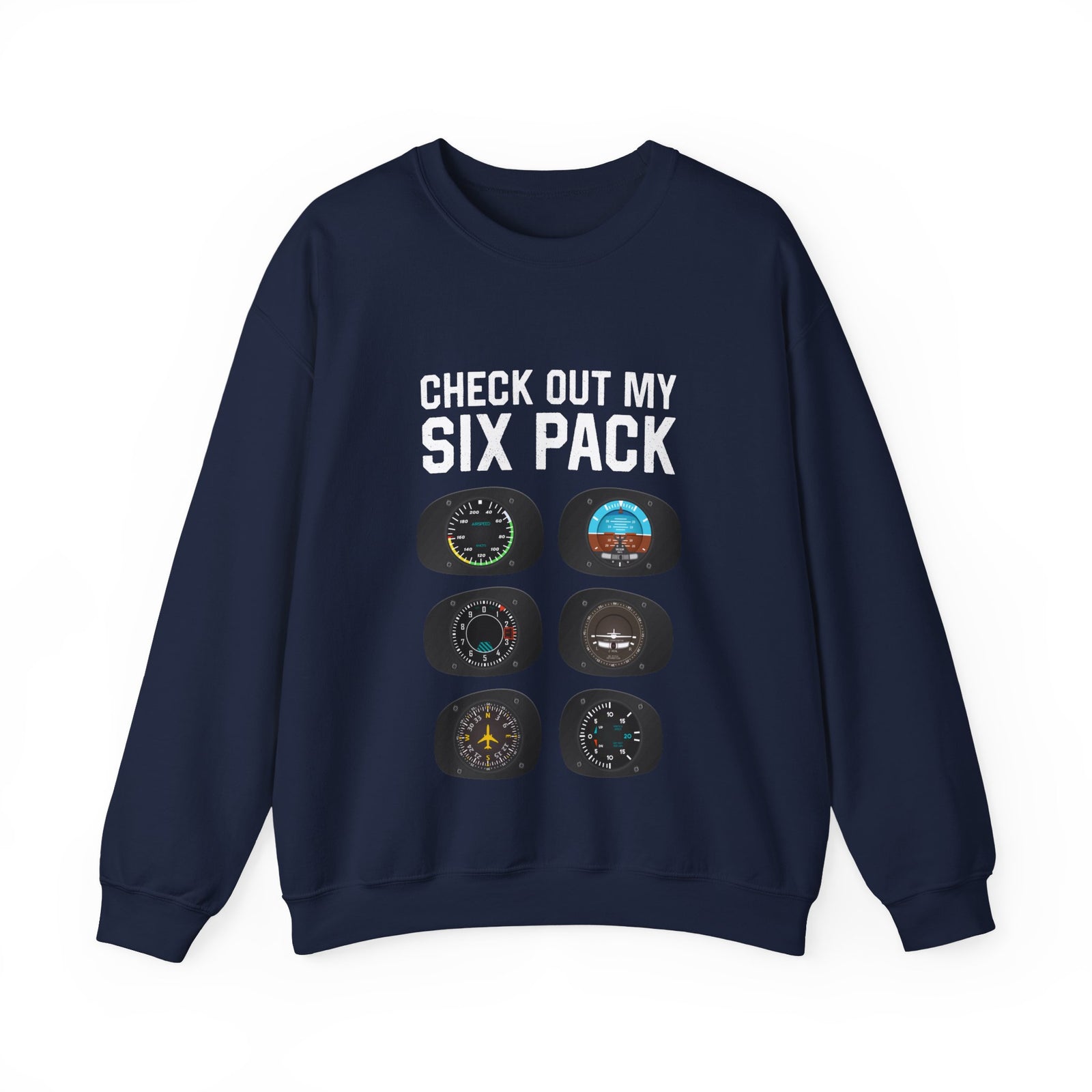 Check Out My Six Pack - Crewneck Sweatshirt