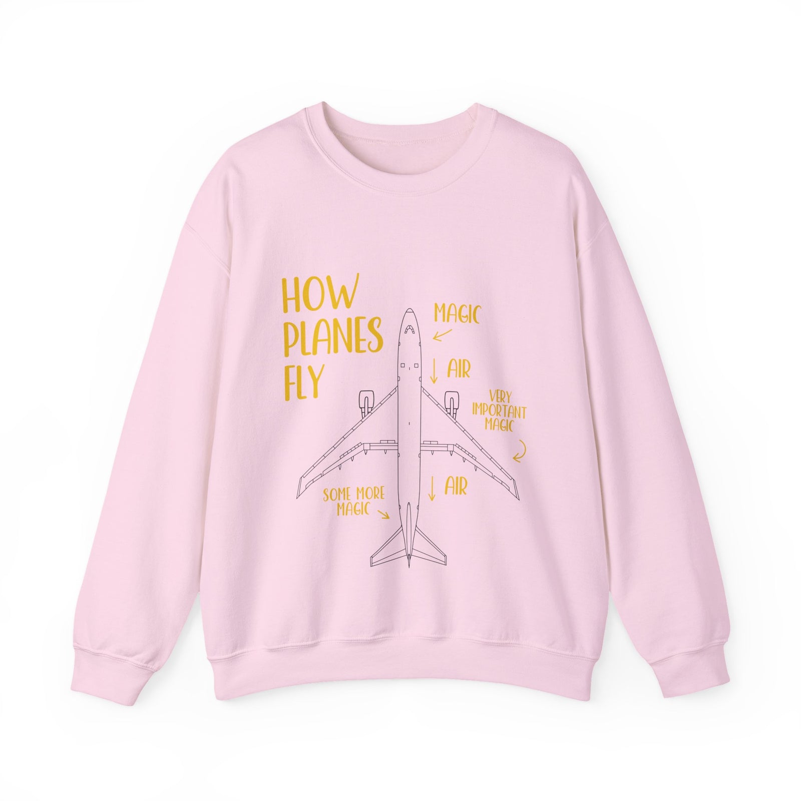 How Planes Fly? - Crewneck Sweatshirt