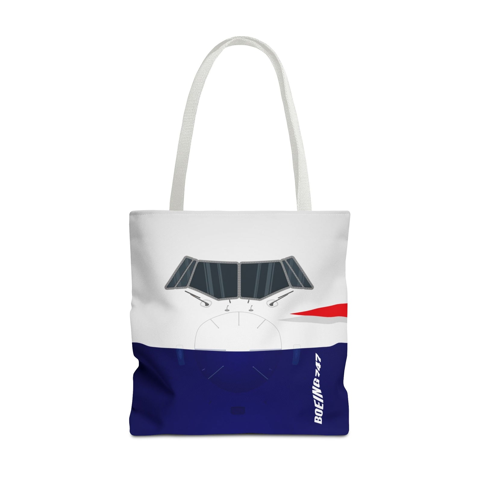 BA Tote Bag — Printed Green Travel Tote