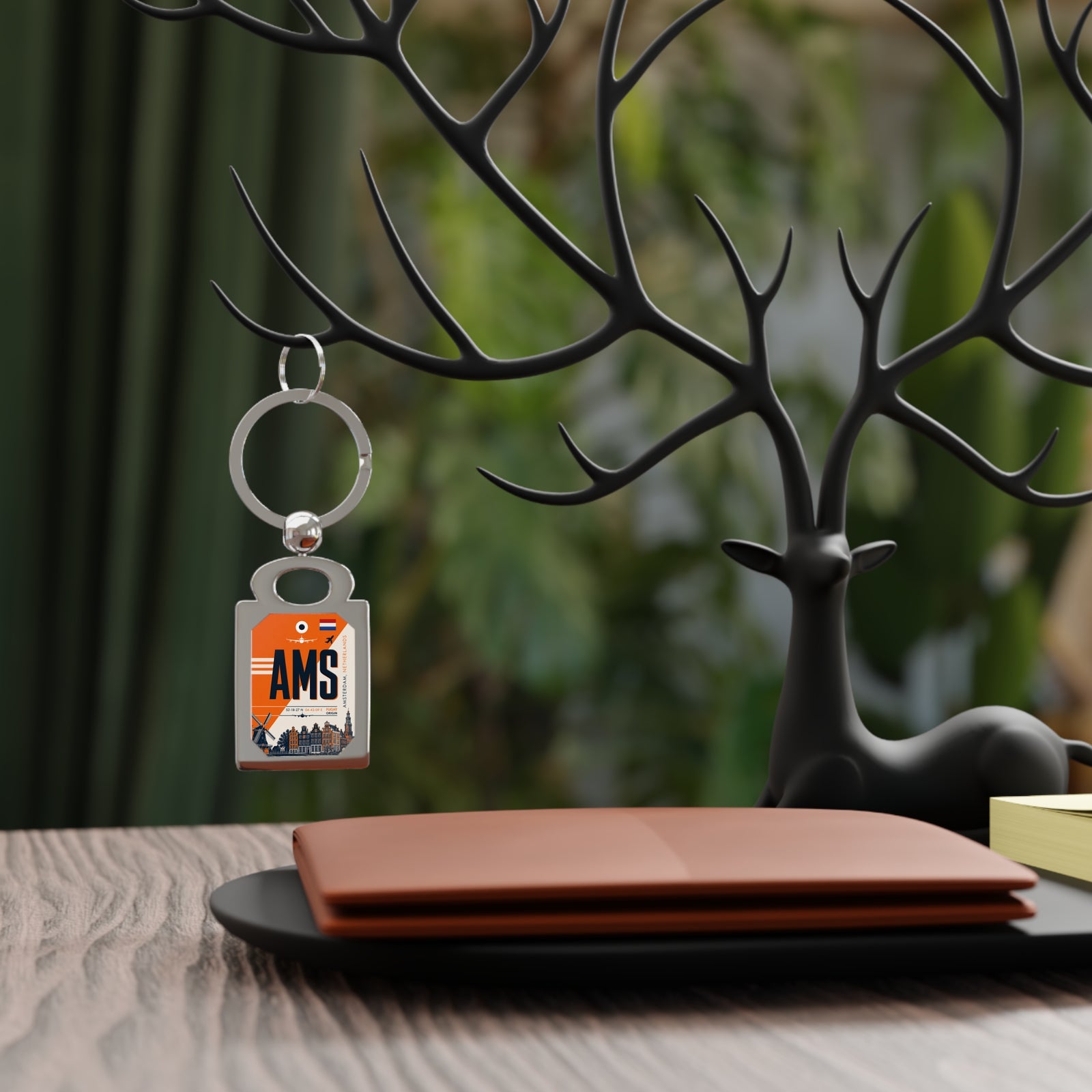 AMS- Rectangle Keyring