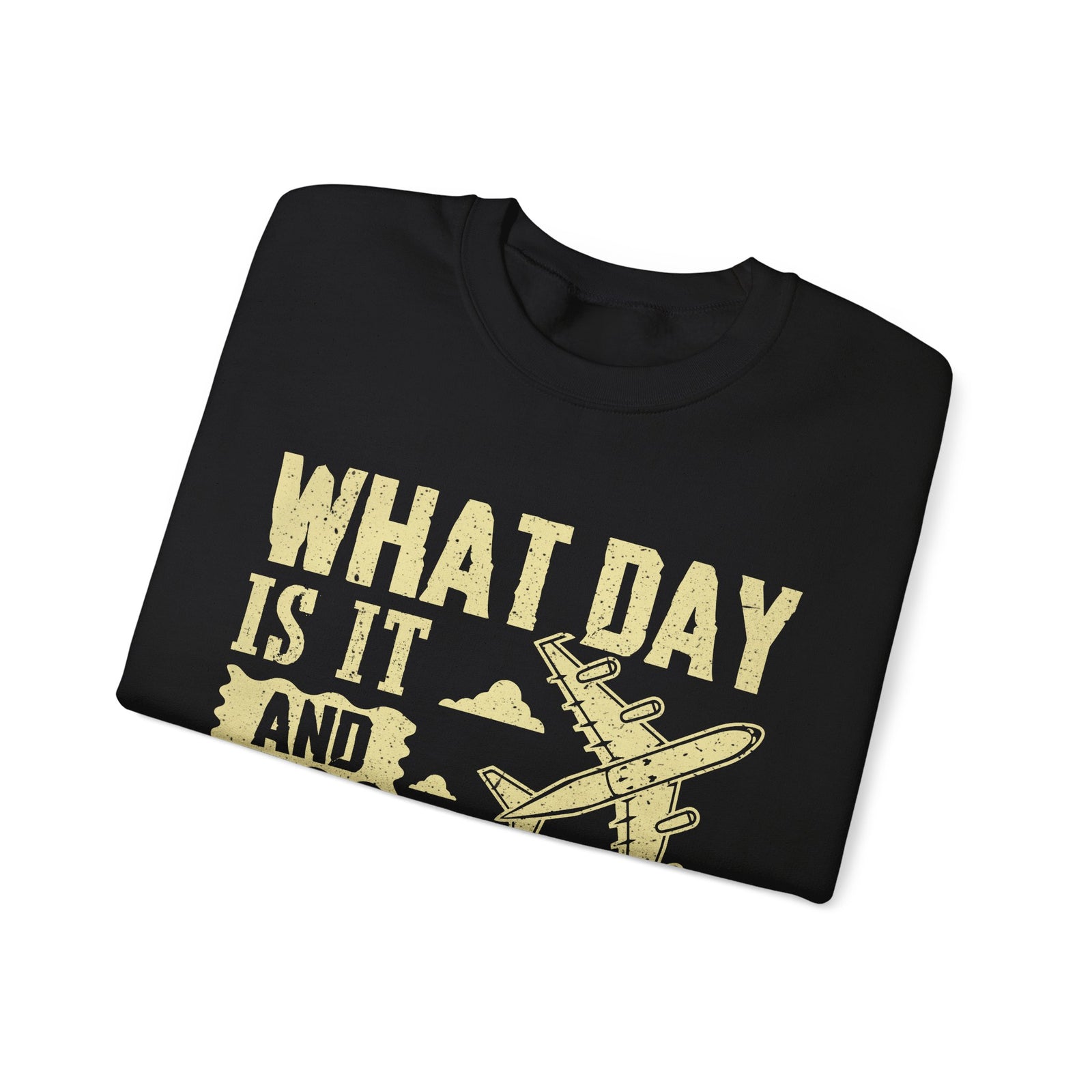 What Day Is It? - Unisex Crewneck Sweatshirt
