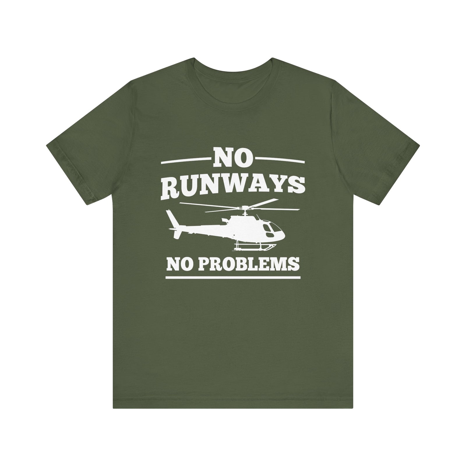 No Runways No Problem Unisex Jersey Tee - Perfect for Aviation Enthusiasts