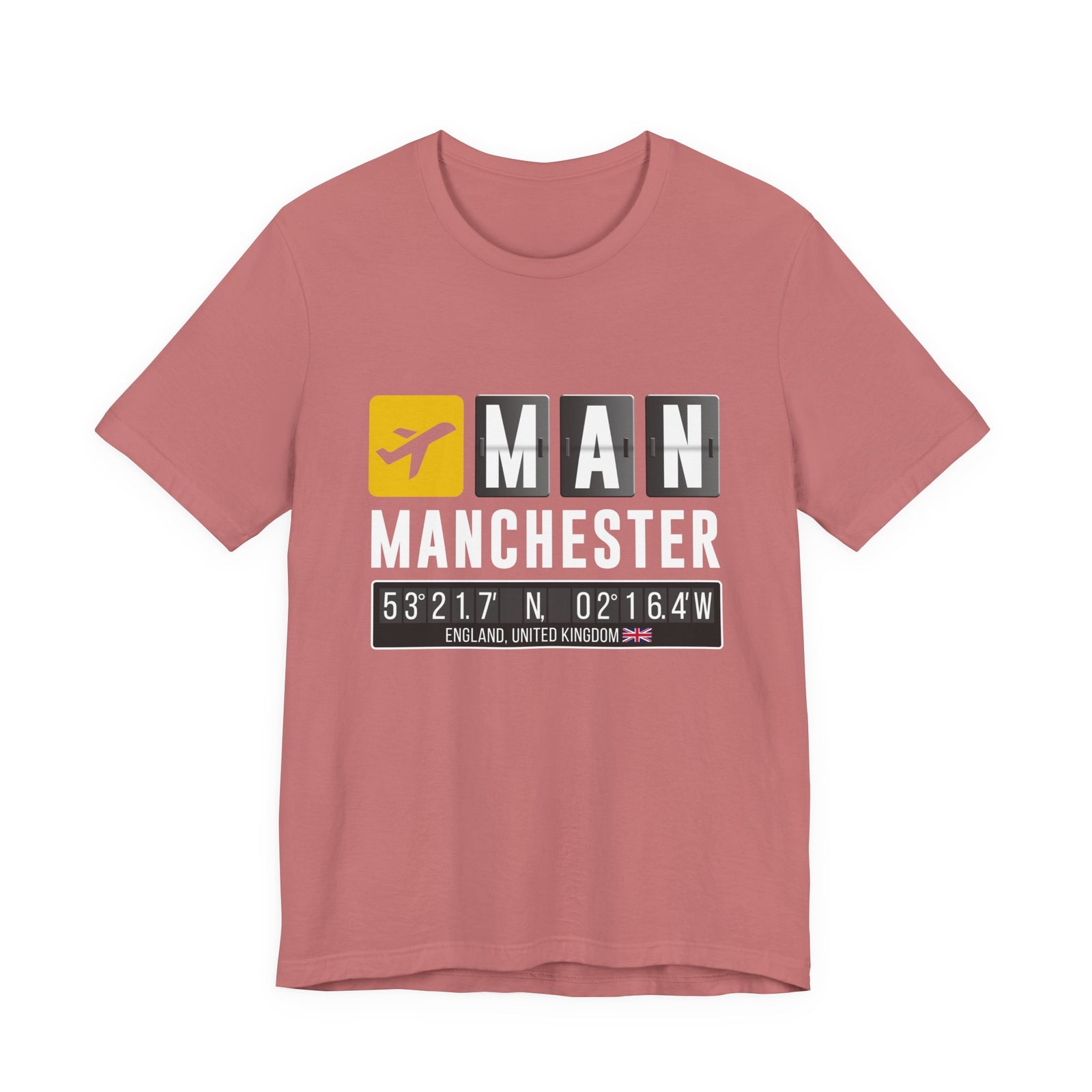 MAN Manchester Airport UK - Unisex Jersey Tee