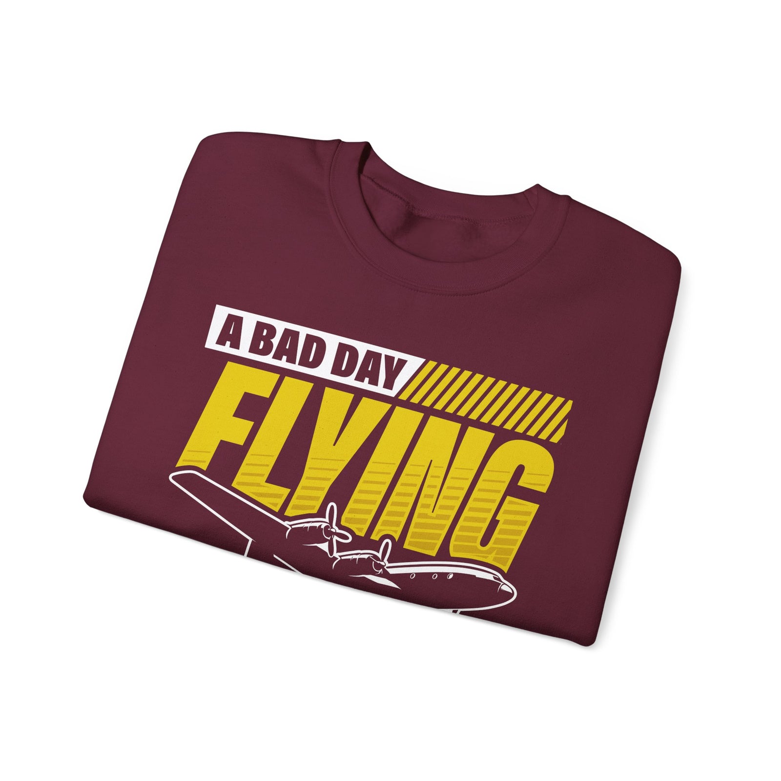A Bad Day Flying - Unisex Crewneck Sweatshirt