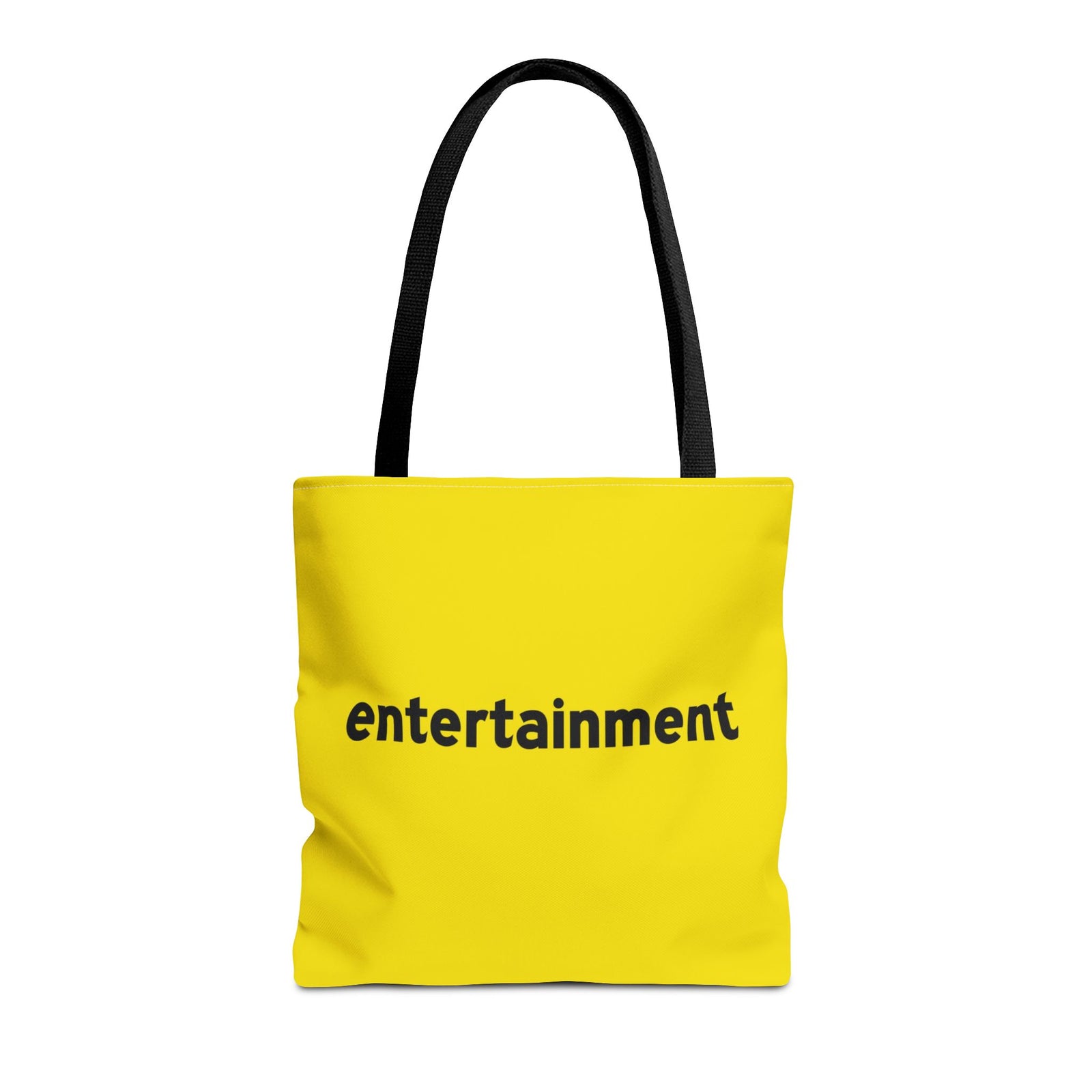 Entertainment Tote Bag — Printed Green Travel Tote