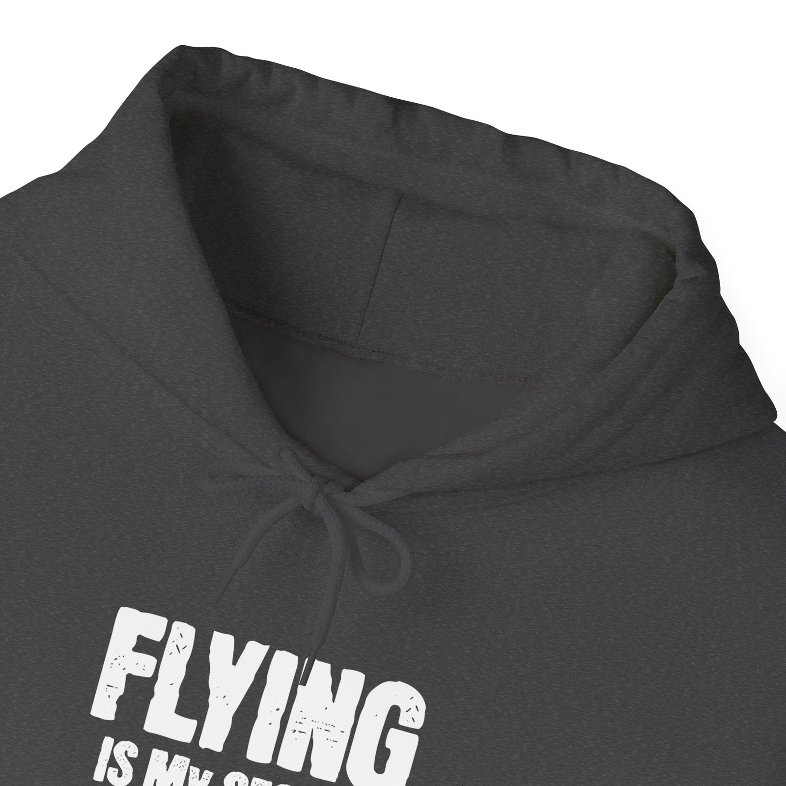 Flying Is My Second Favrite Word - Pullover Hoodie