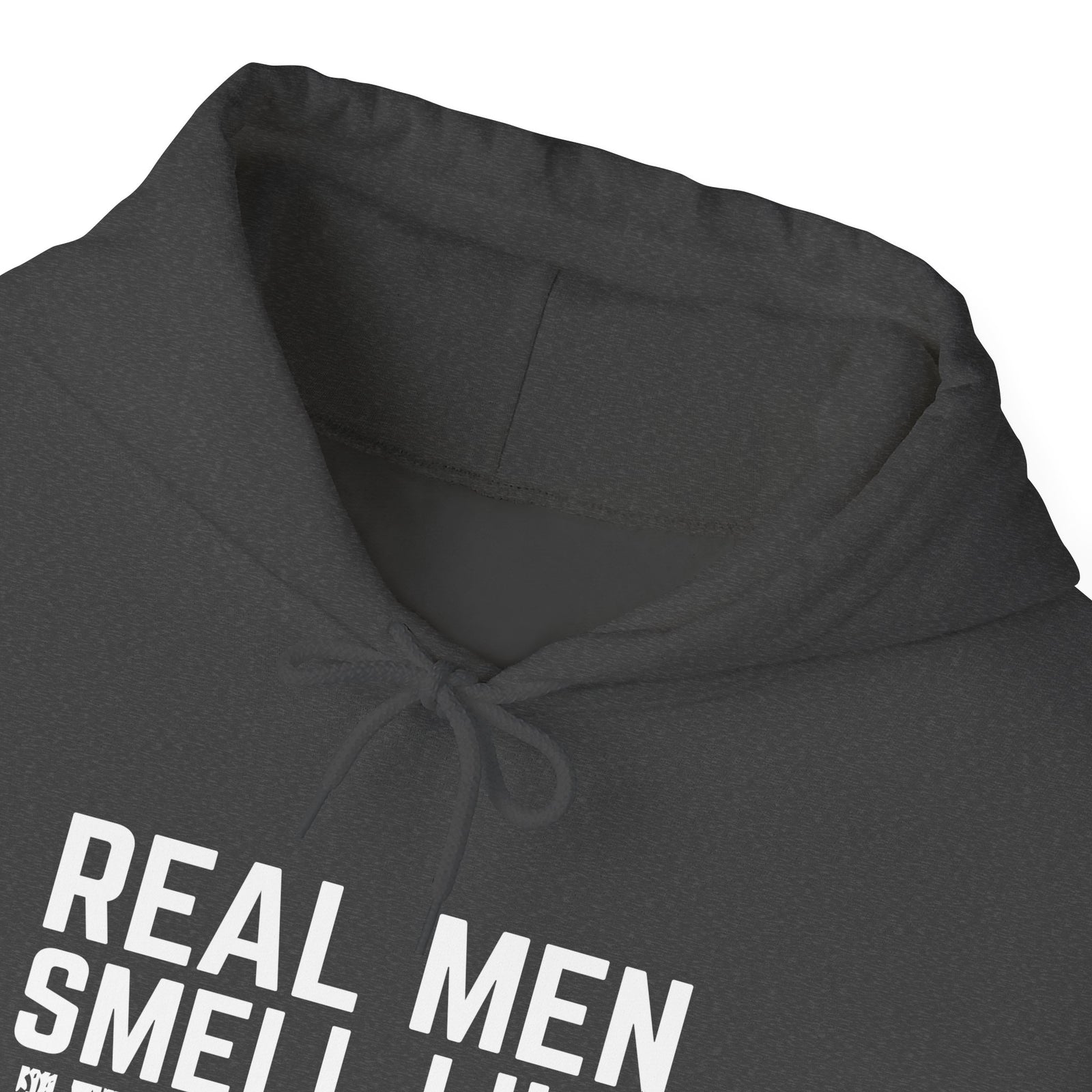 Real Men Smell Like Jet Fuel - Unisex Pullover Hoodie