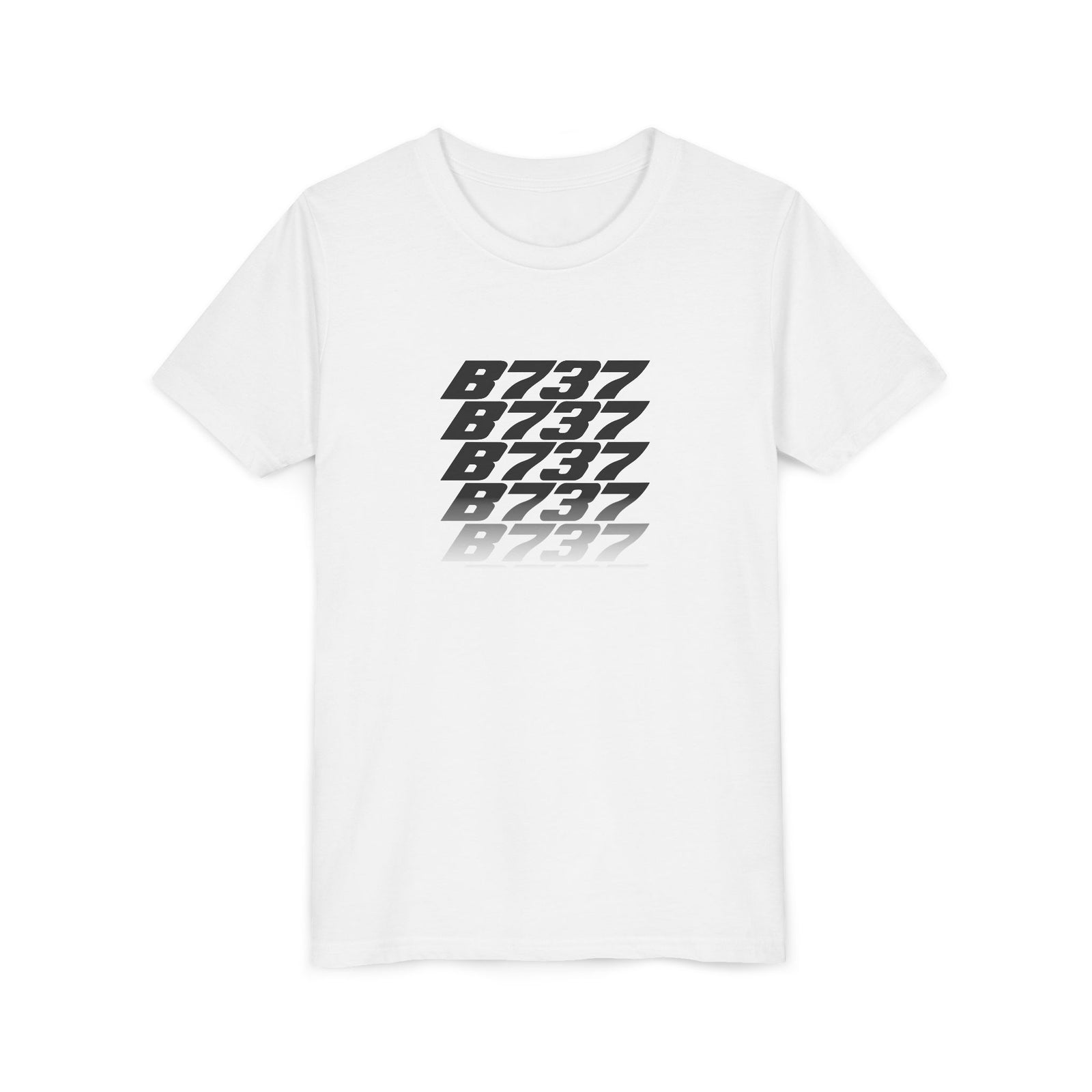 Boeing 737 - Unisex Youth Short Sleeve Tee