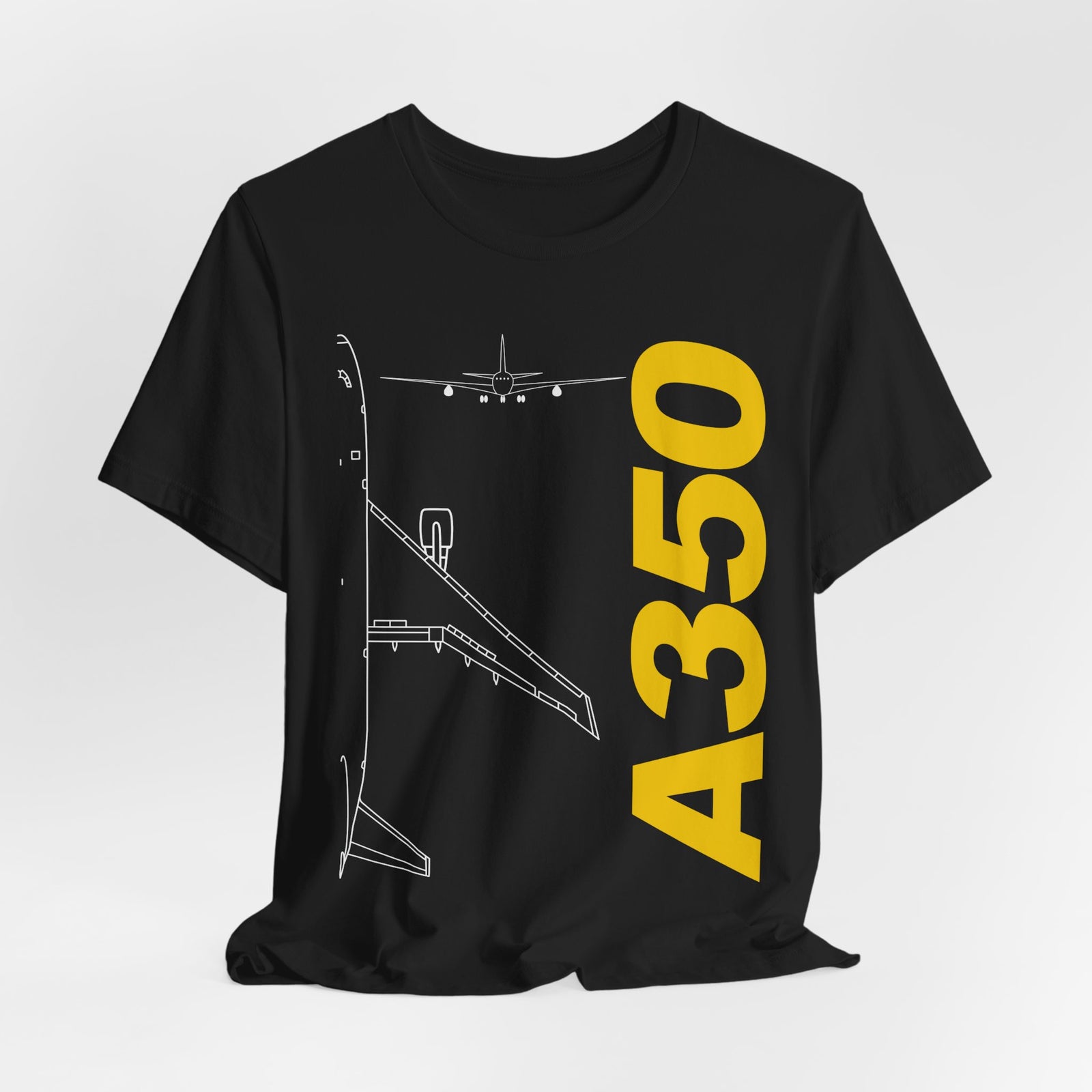 Airbus A350 Unisex Jersey Tee - Perfect for Aviation Enthusiasts