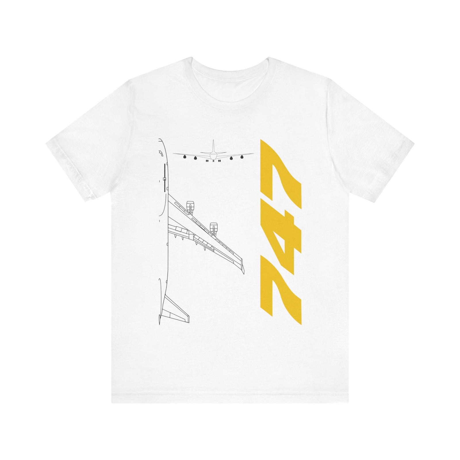 Boeing 747 Unisex Jersey Tee - Perfect for Aviation Enthusiasts